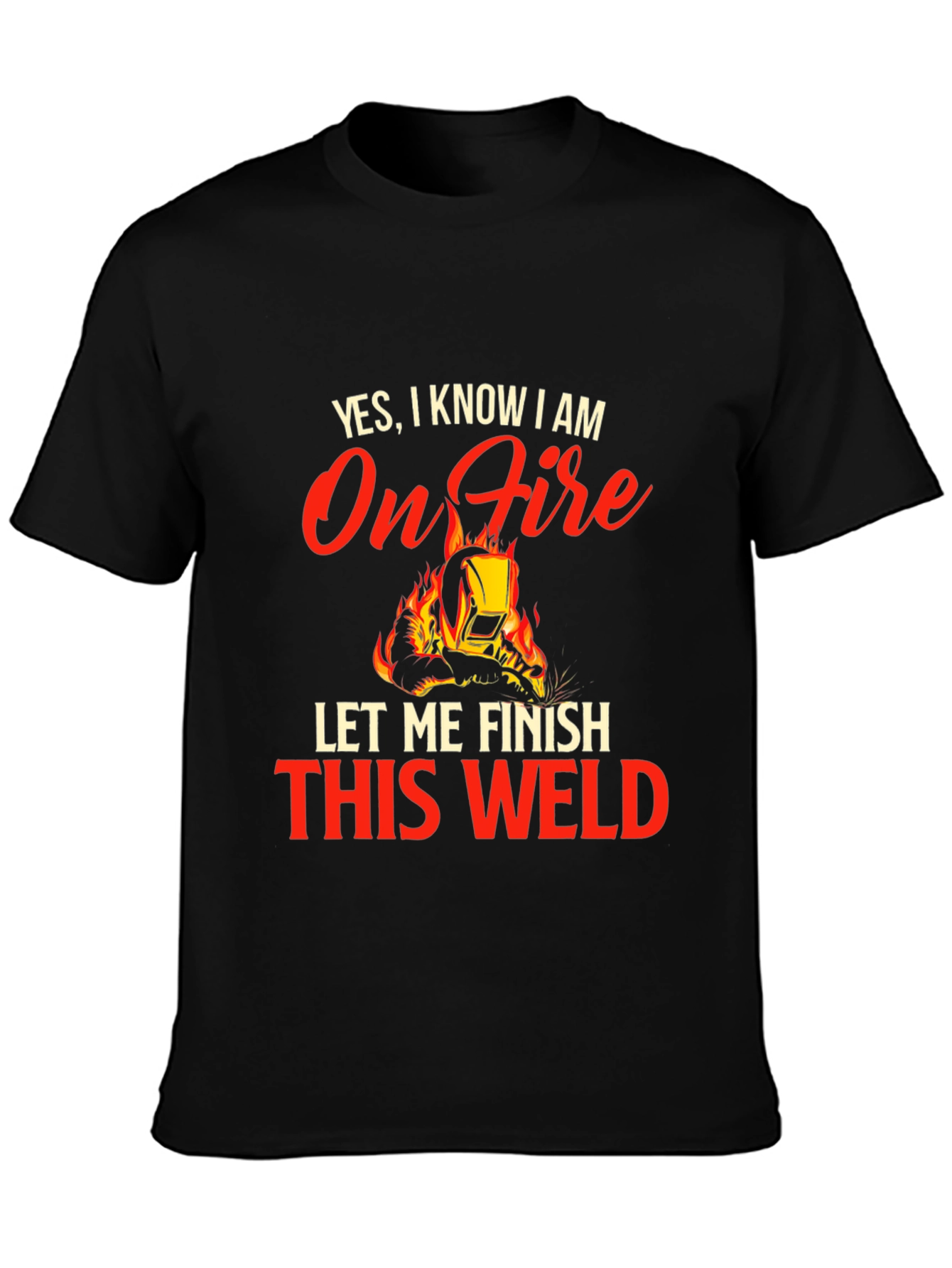 On Fire Welder T-Shirt