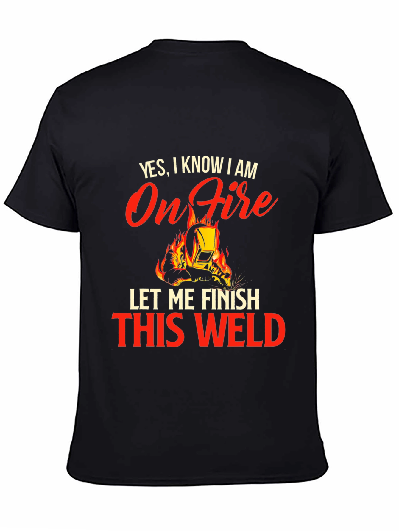 On Fire Welder T-Shirt