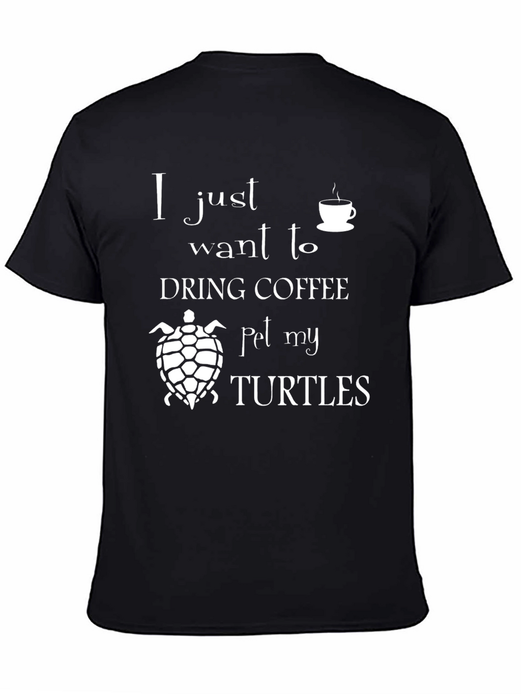 Coffee and Turtles Graphic Tee