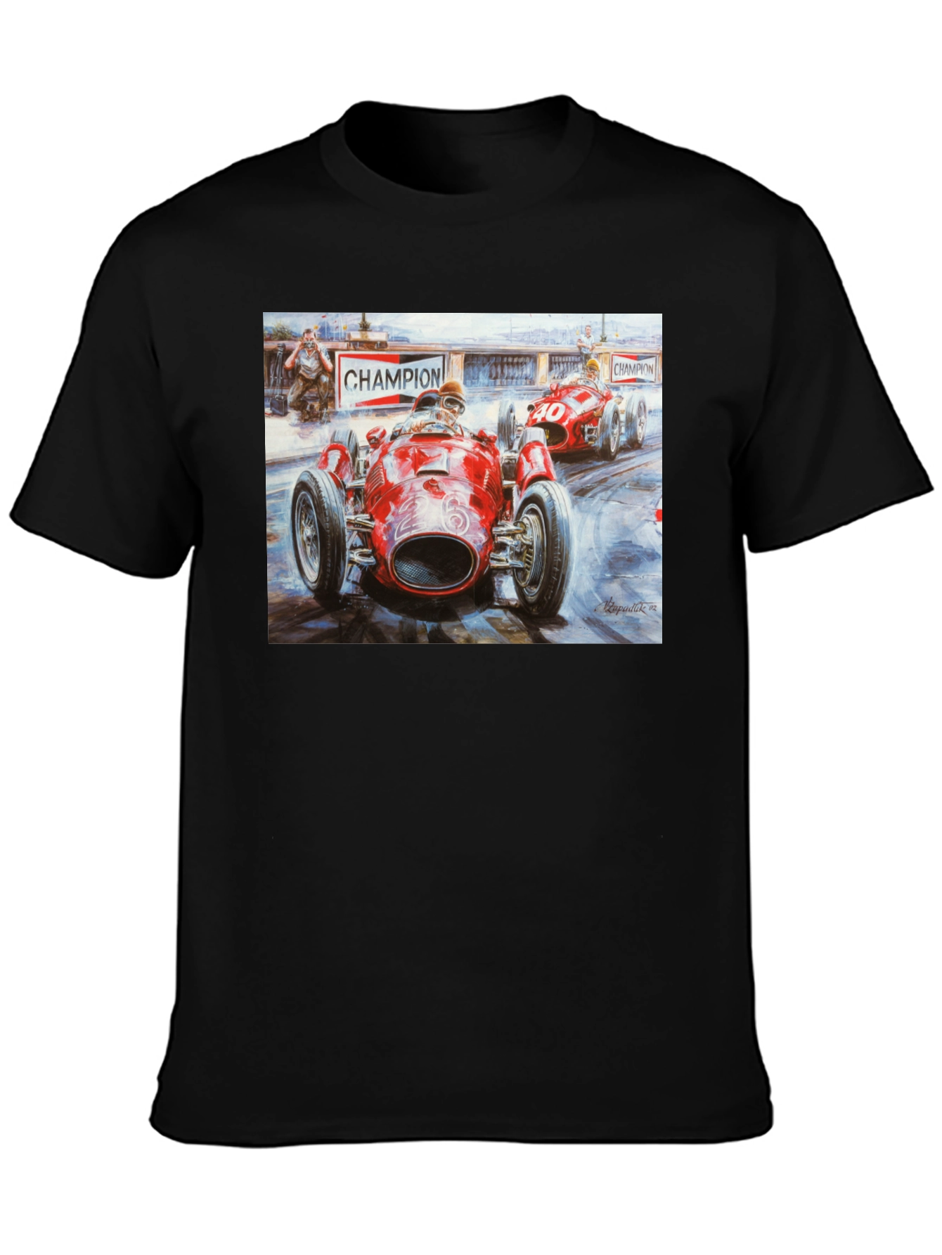 Vintage Racing Graphic Tee - Champion F1