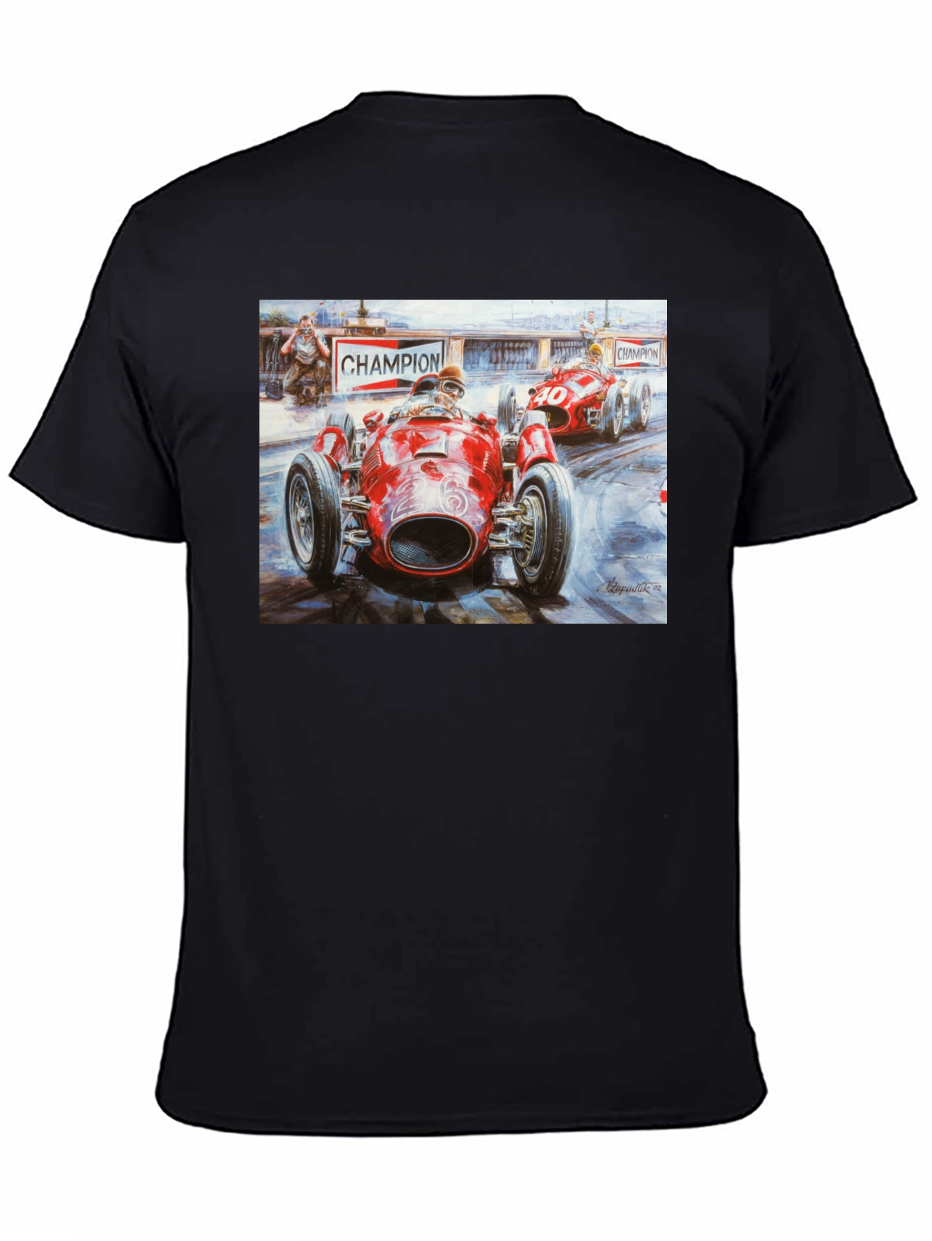 Vintage Racing Graphic Tee - Champion F1