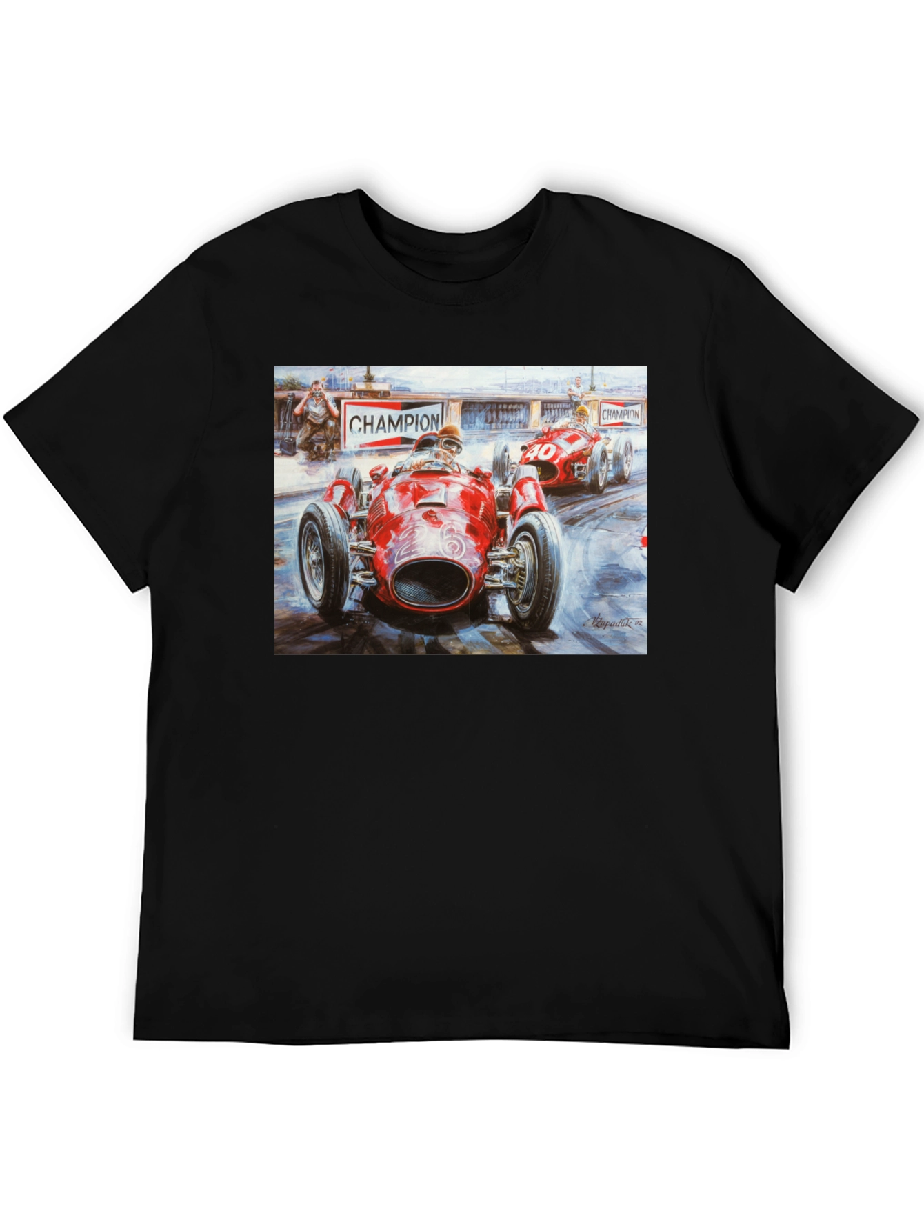 Vintage Racing Graphic Tee - Champion F1