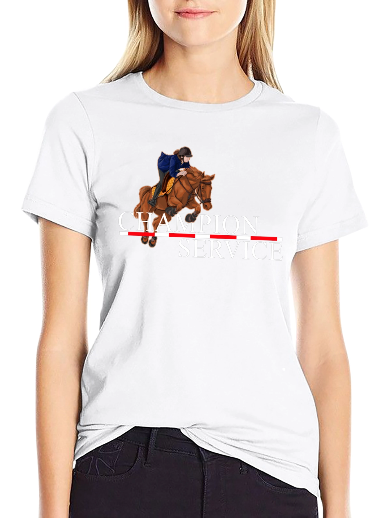 Champion Service Black T-Shirt
