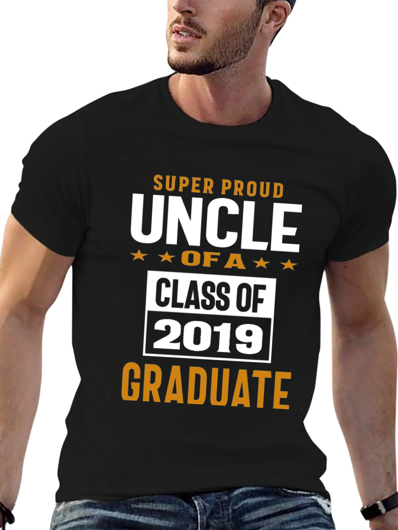 Proud Uncle Graduate T-Shirt - Class of 2019