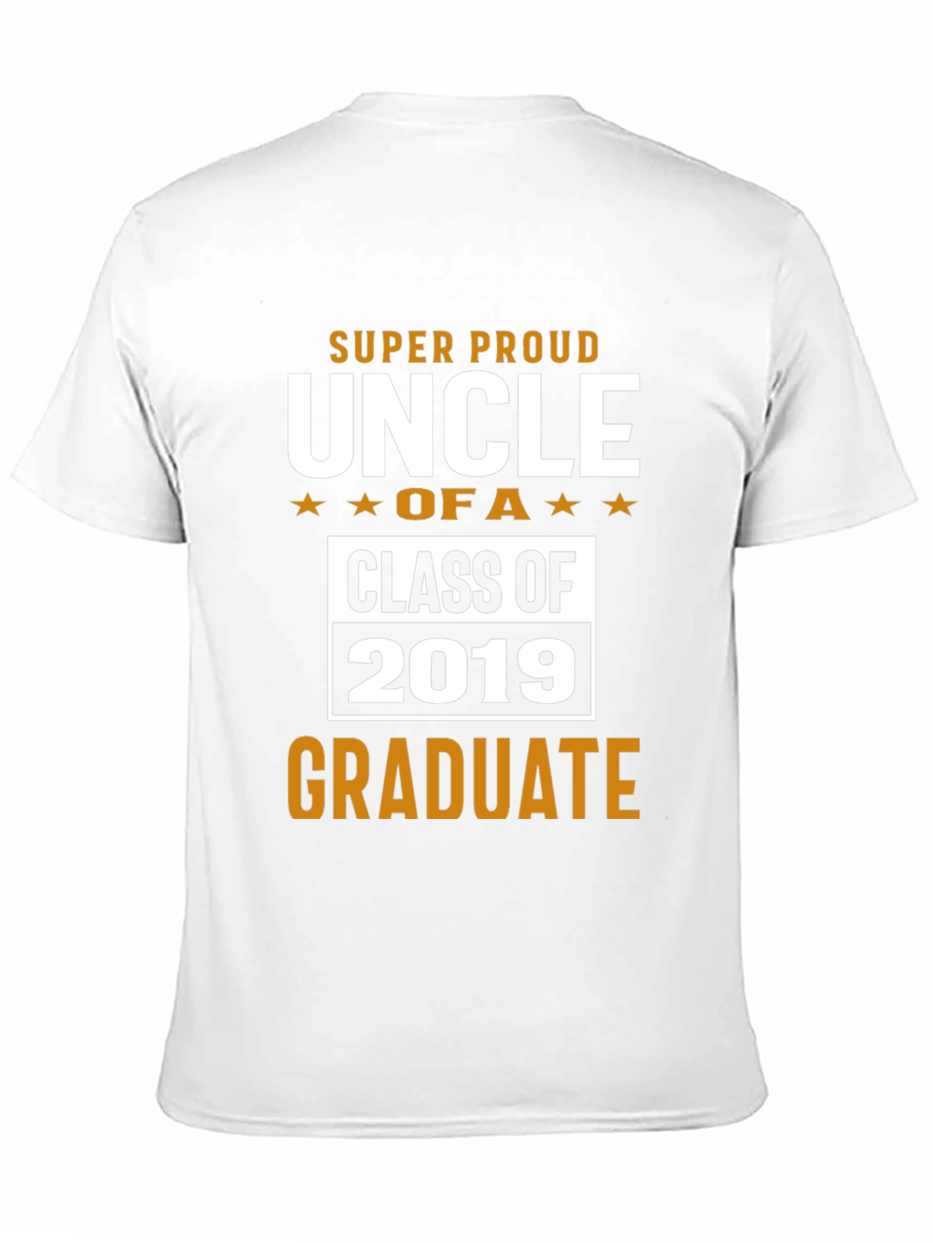 Proud Uncle Graduate T-Shirt - Class of 2019