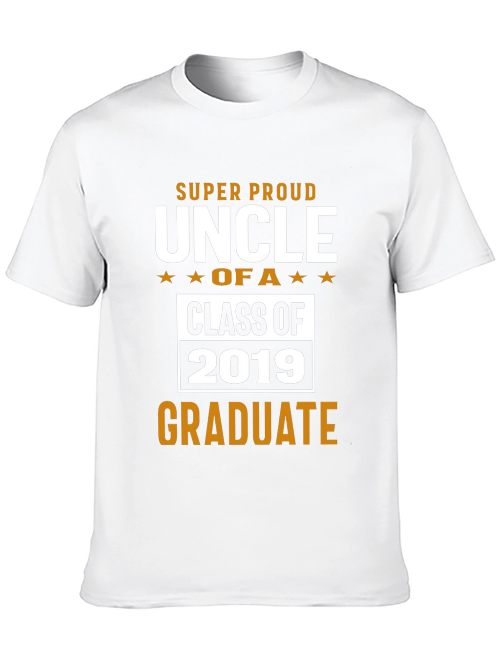 Proud Uncle Graduate T-Shirt - Class of 2019