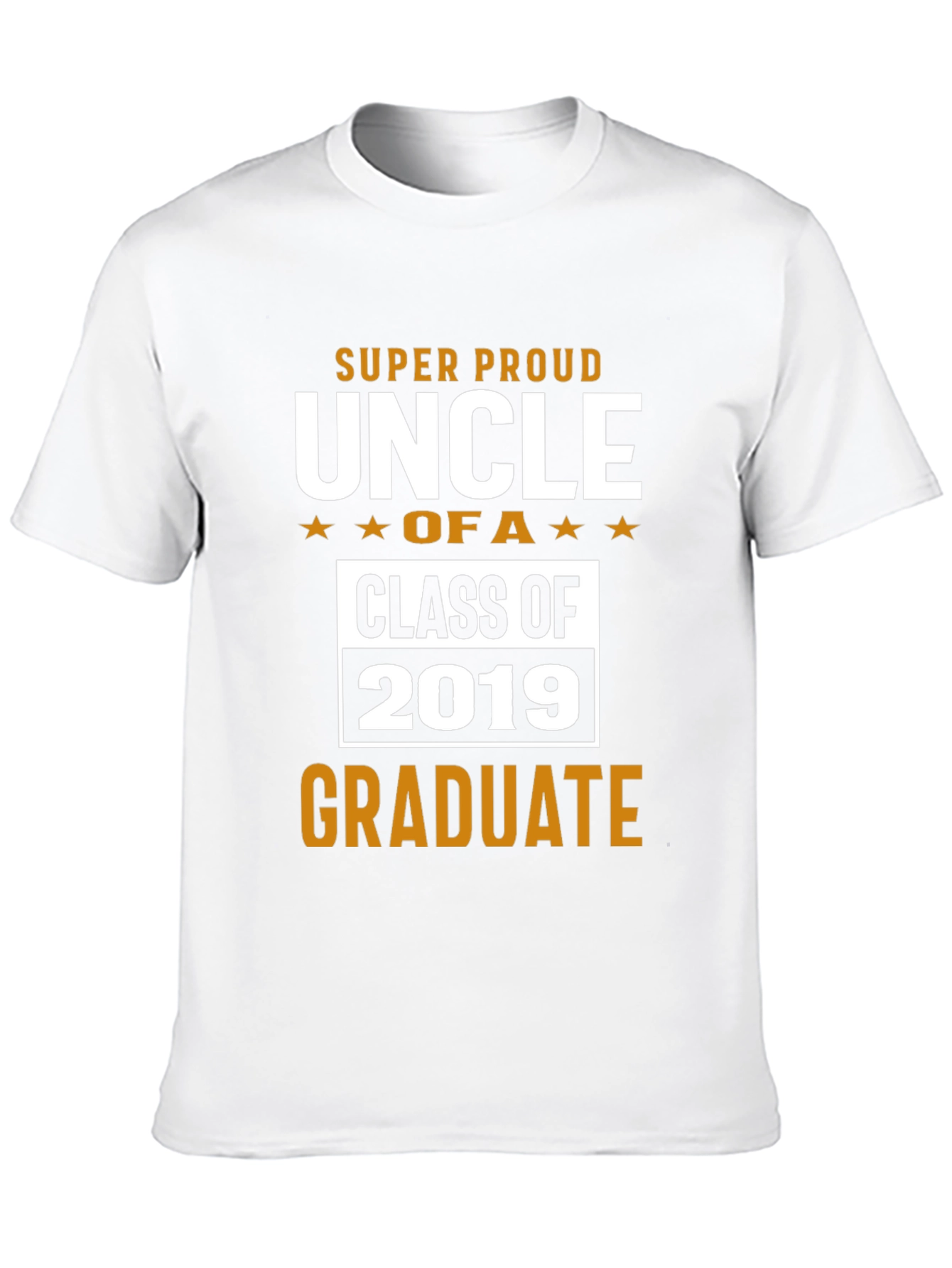 Proud Uncle Graduate T-Shirt - Class of 2019
