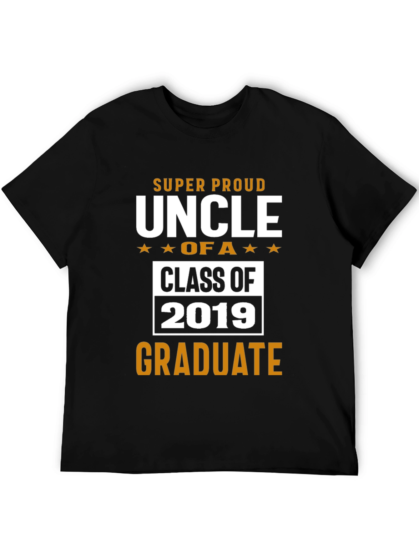 Proud Uncle Graduate T-Shirt - Class of 2019
