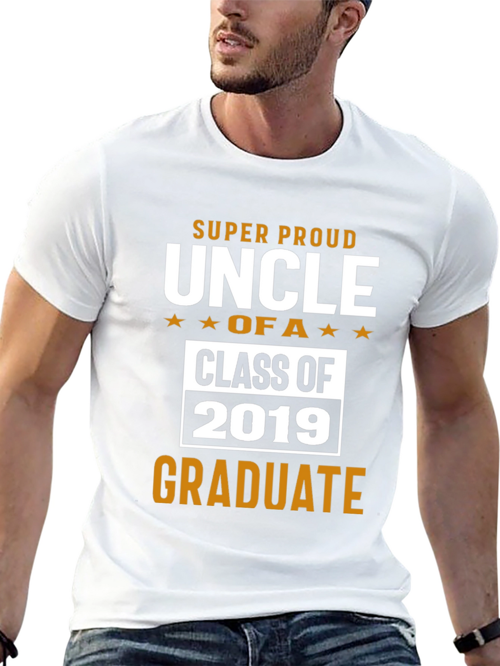 Proud Uncle Graduate T-Shirt - Class of 2019