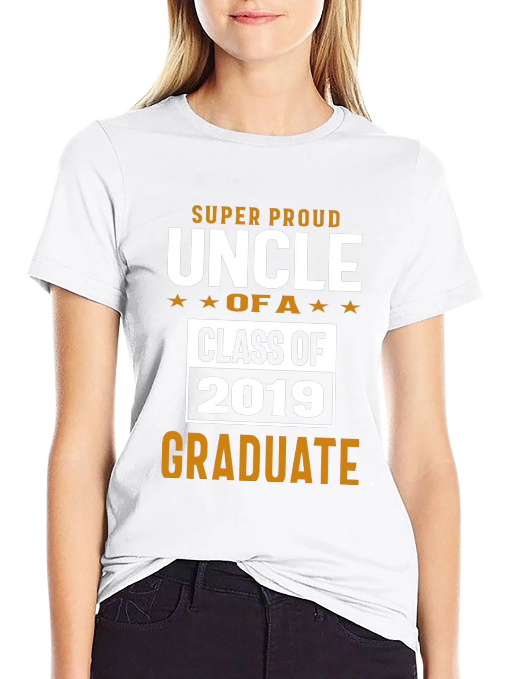 Proud Uncle Graduate T-Shirt - Class of 2019