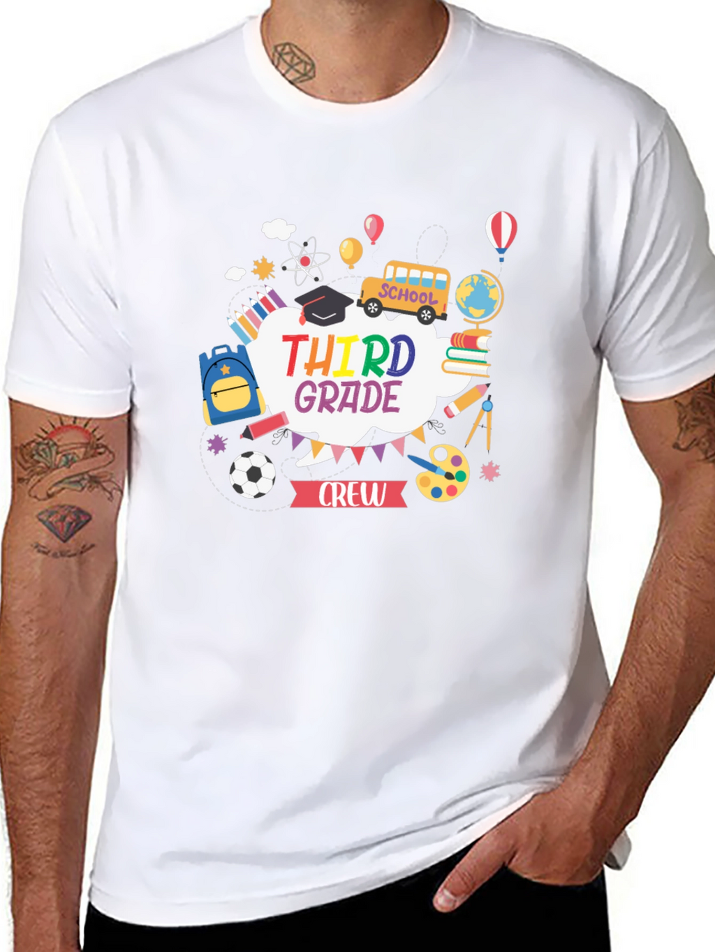 Third Grade Crew T-Shirt