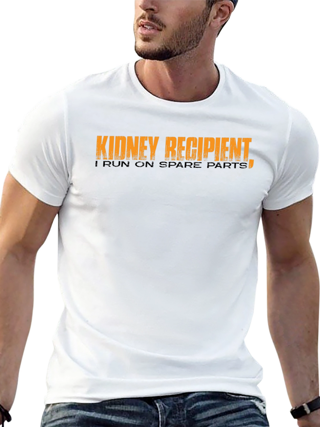 Kidney Recipient Spare Parts Graphic Tee