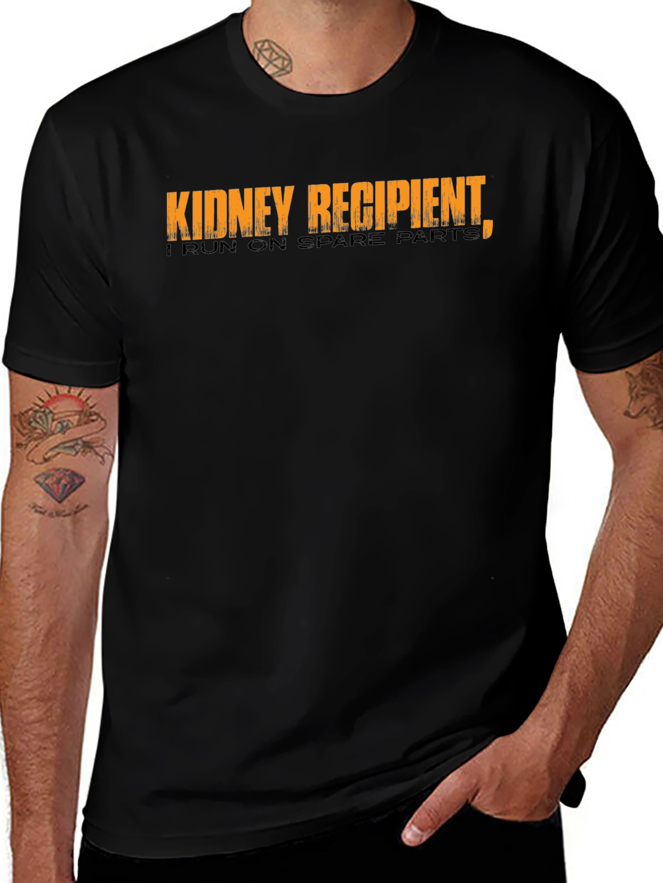 Kidney Recipient Spare Parts Graphic Tee
