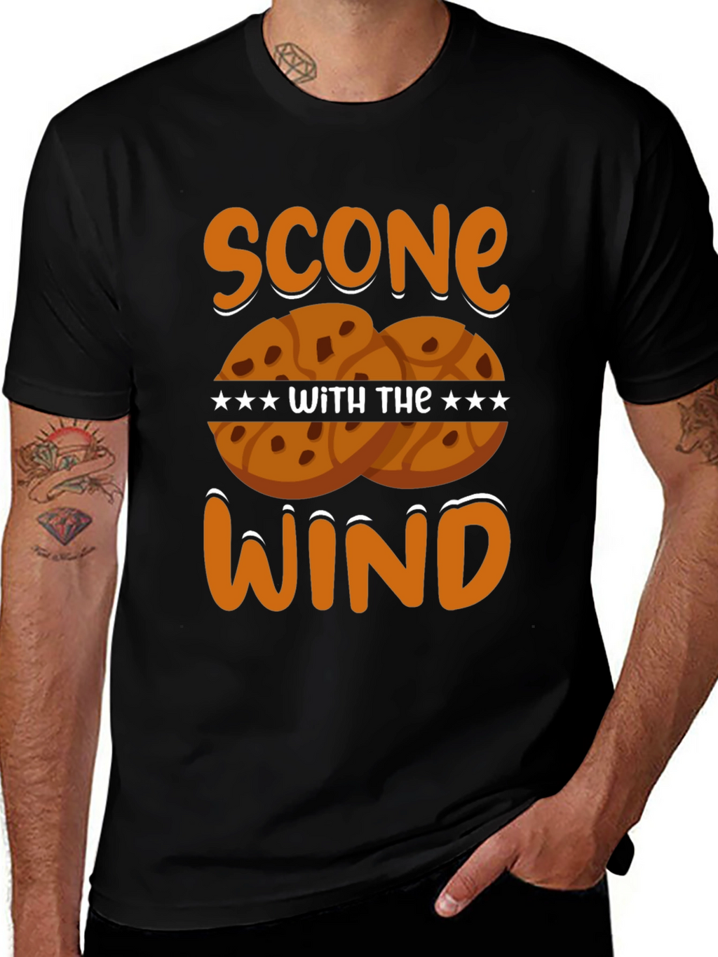 Scone With The Wind Graphic Tee