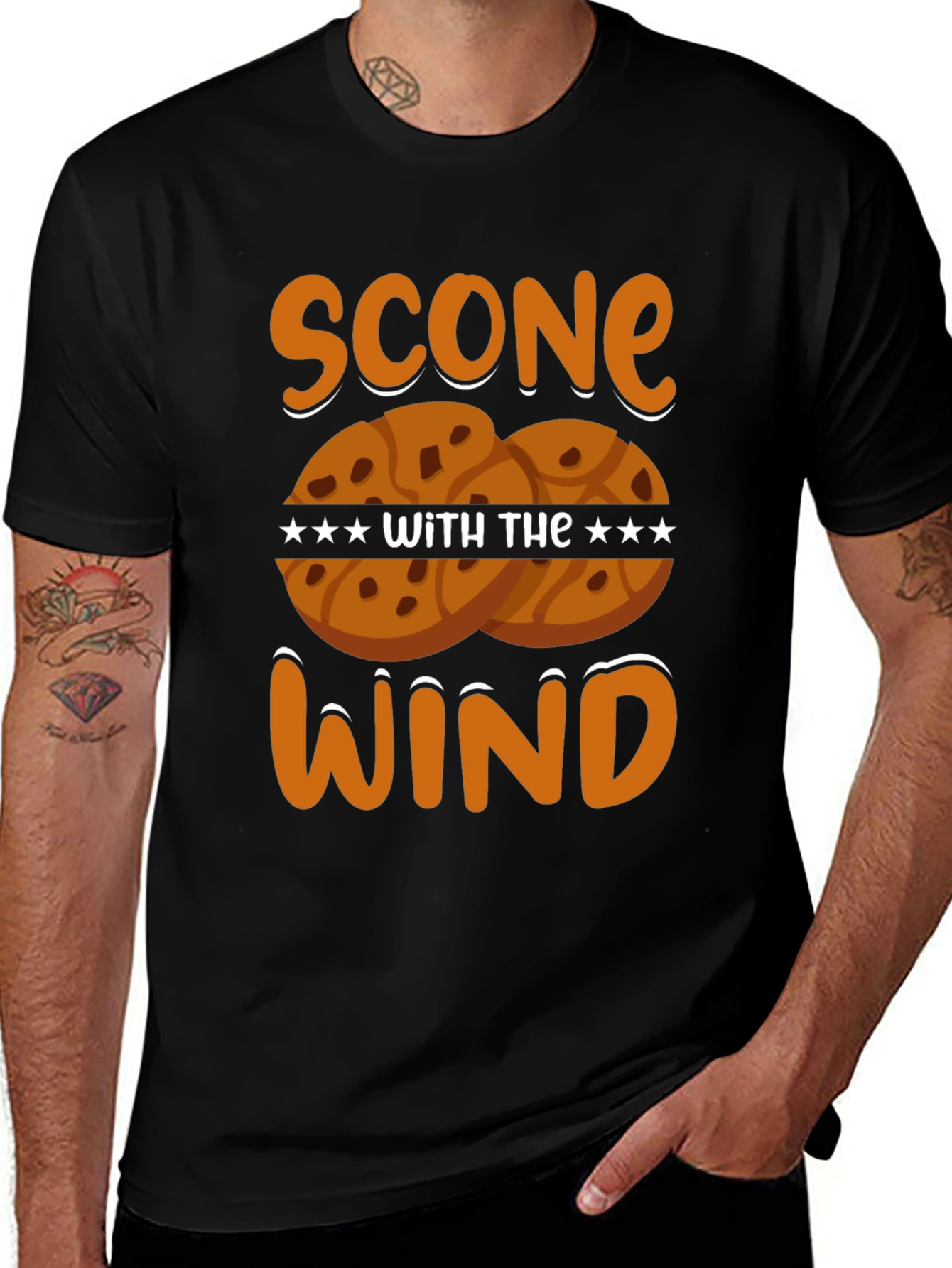 Scone With The Wind Graphic Tee