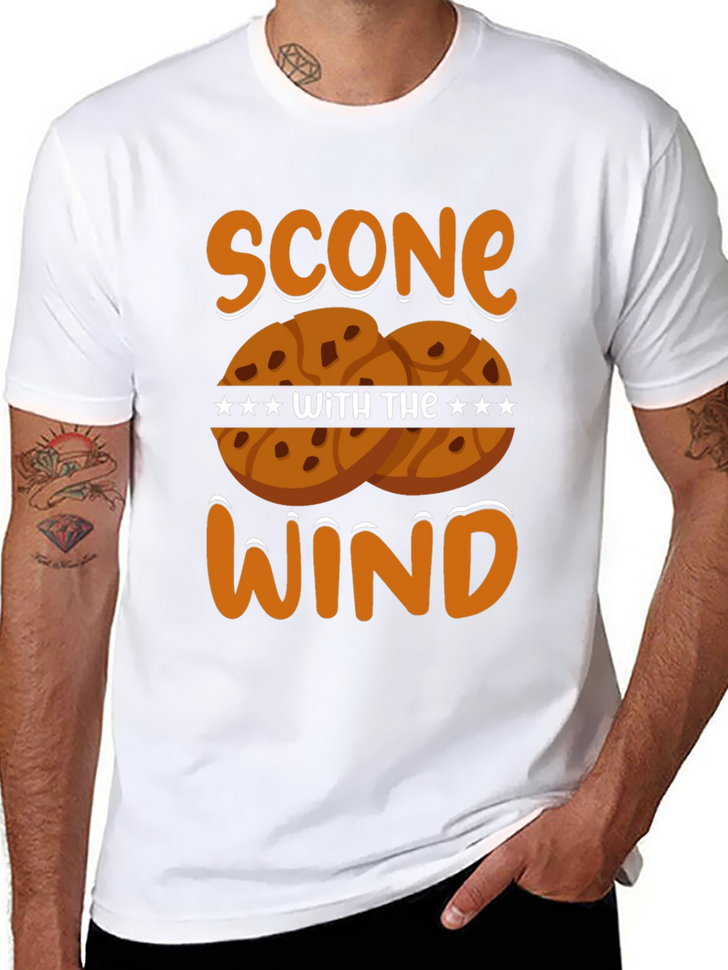 Scone With The Wind Graphic Tee