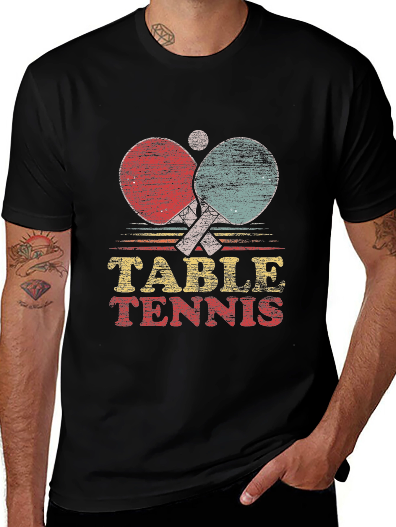 Retro Table Tennis T-Shirt