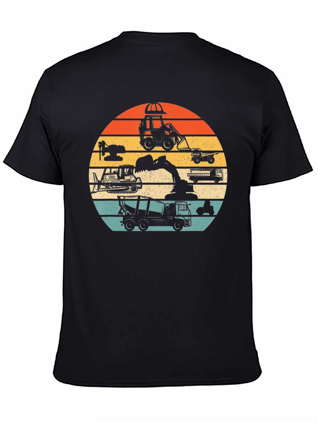 Retro Construction Vehicle T-Shirt