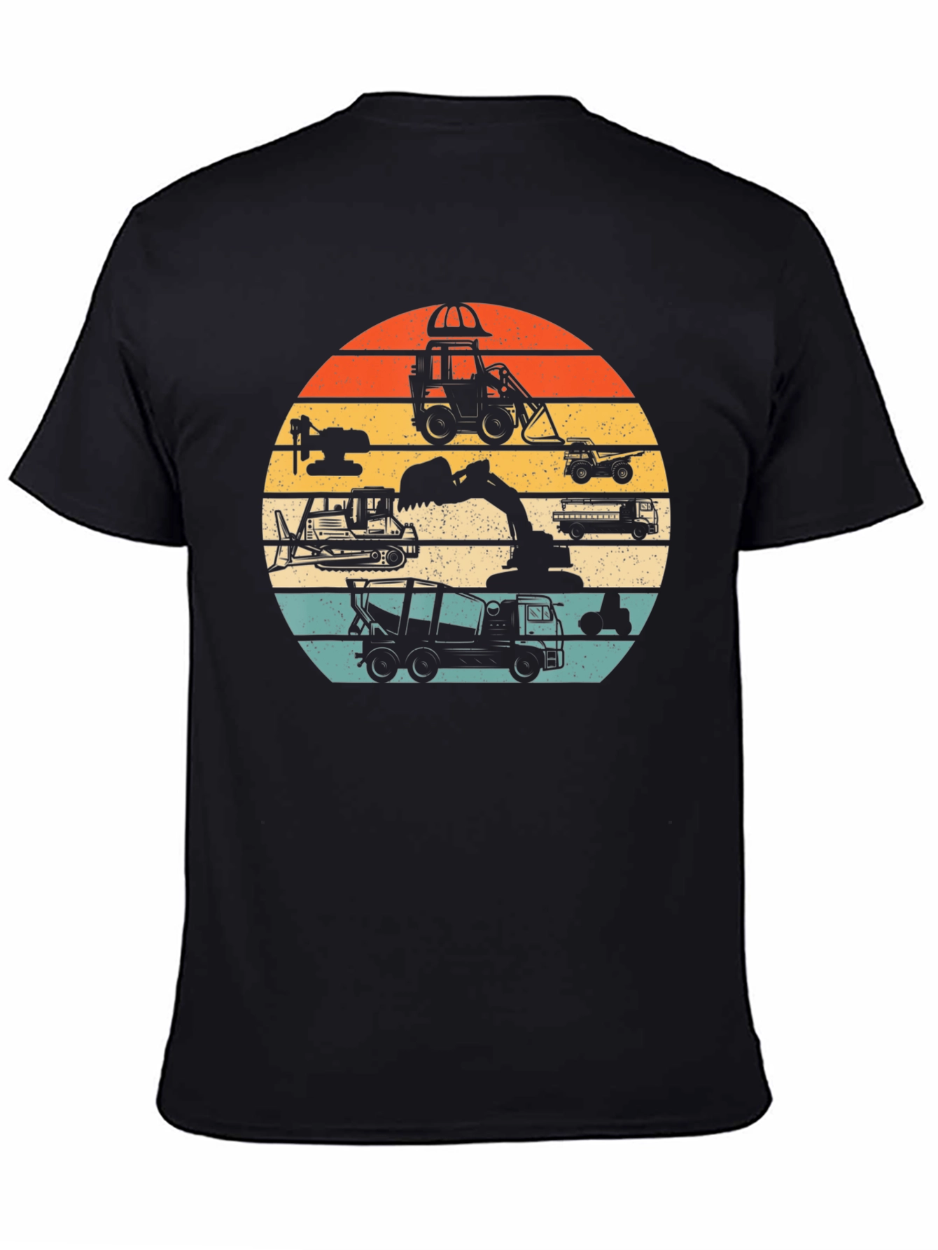 Retro Construction Vehicle T-Shirt