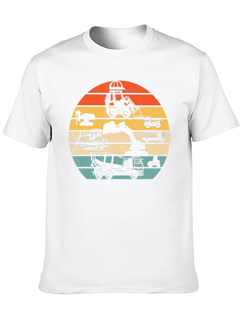 Retro Construction Vehicle T-Shirt