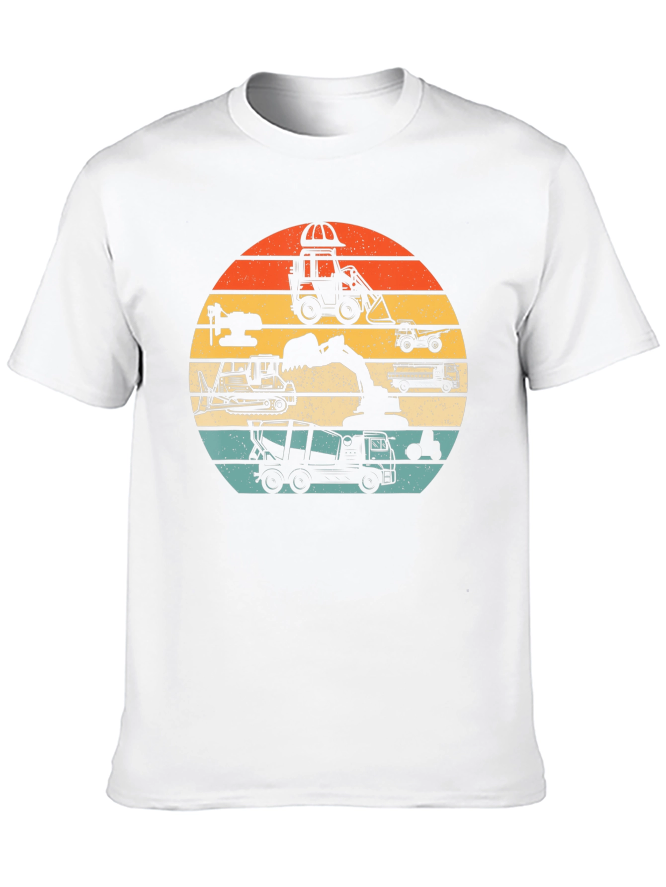Retro Construction Vehicle T-Shirt