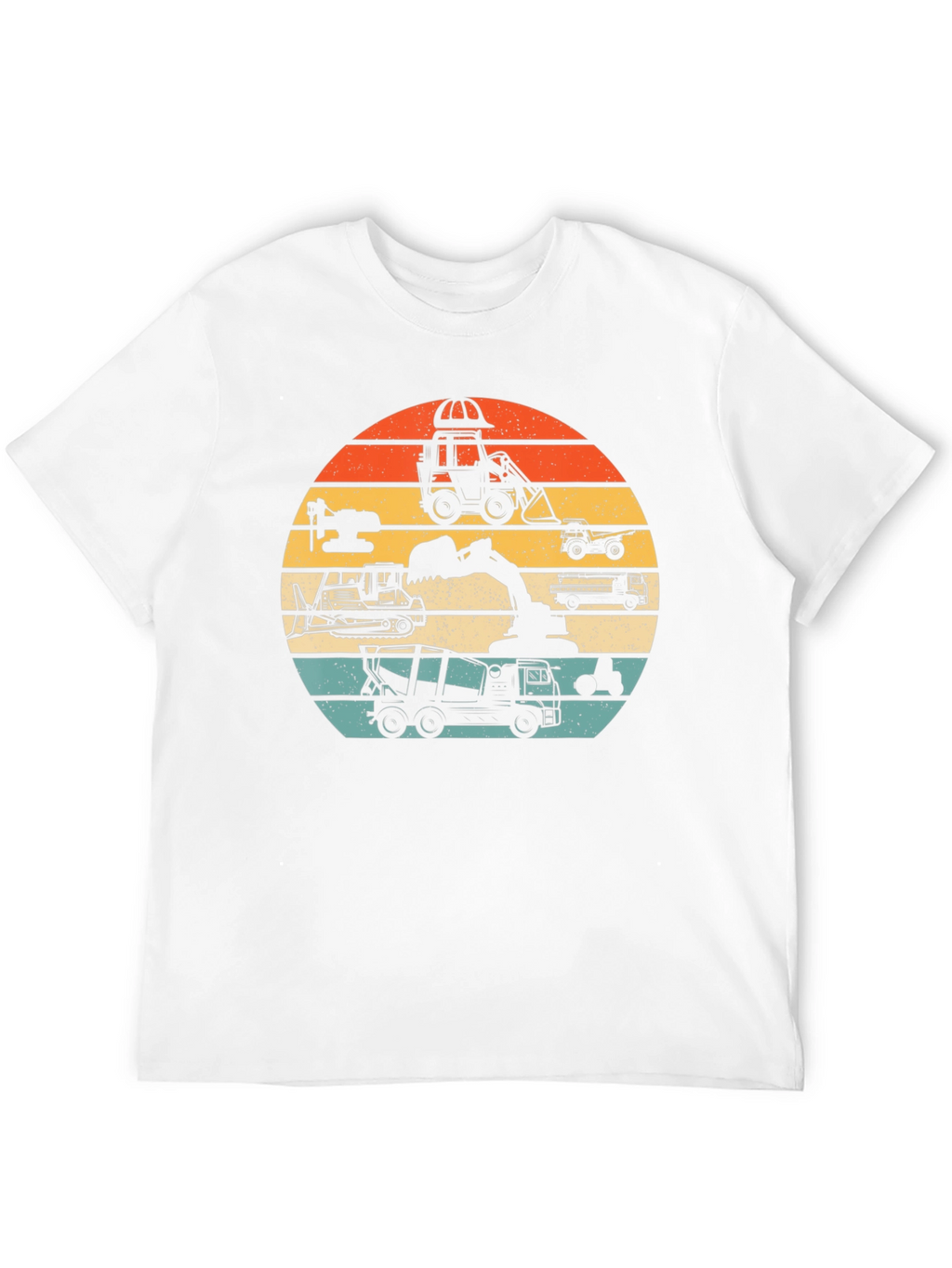 Retro Construction Vehicle T-Shirt