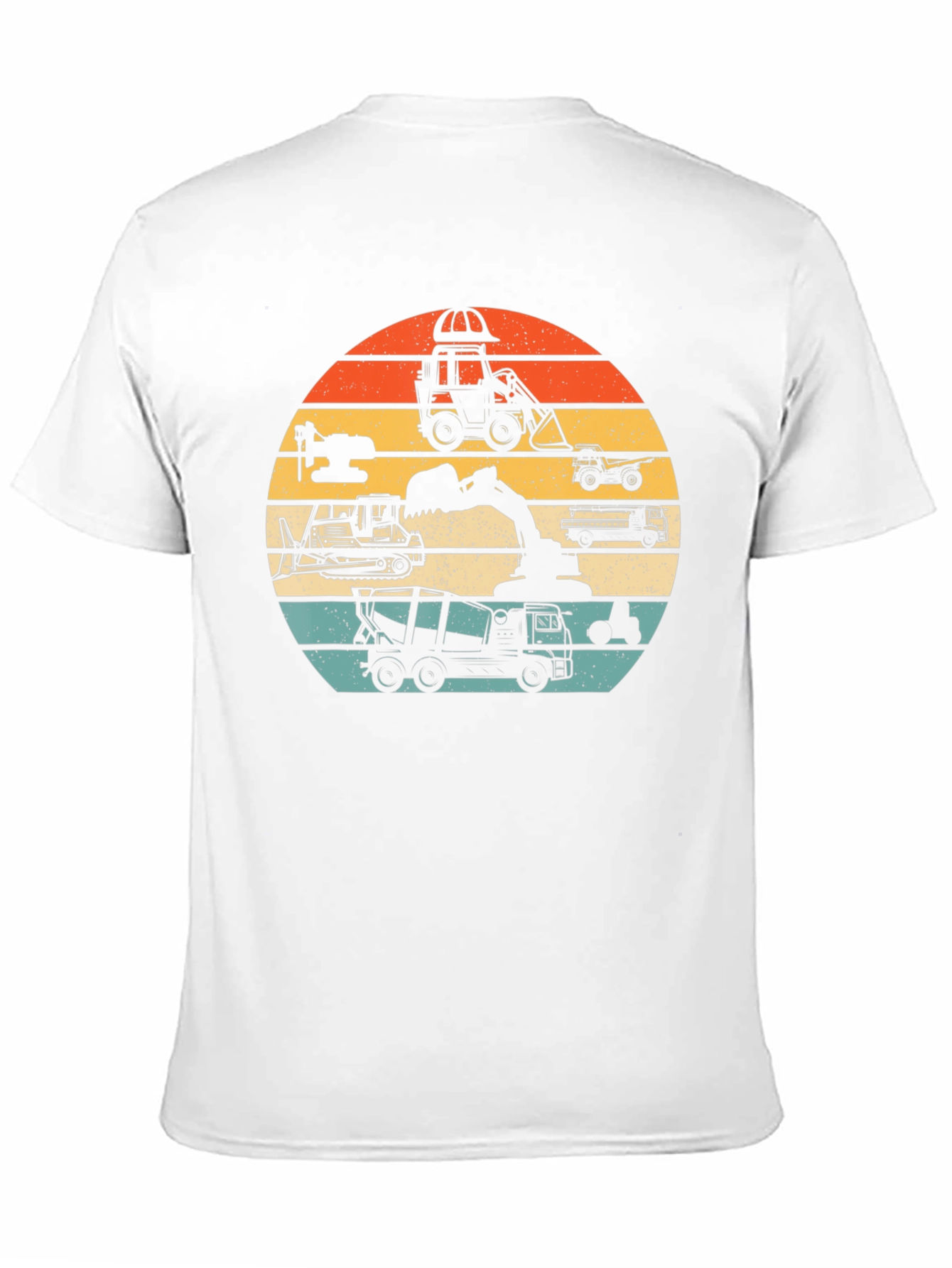 Retro Construction Vehicle T-Shirt