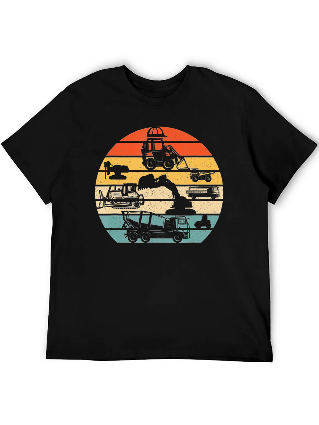 Retro Construction Vehicle T-Shirt