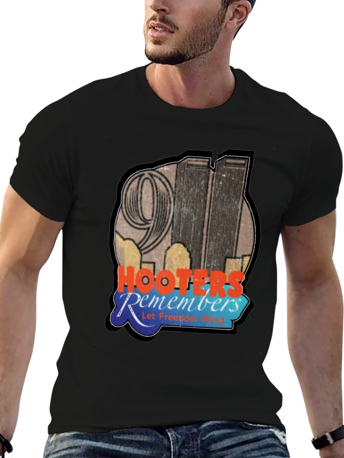 Hooters Remembers 9/11 Graphic Tee