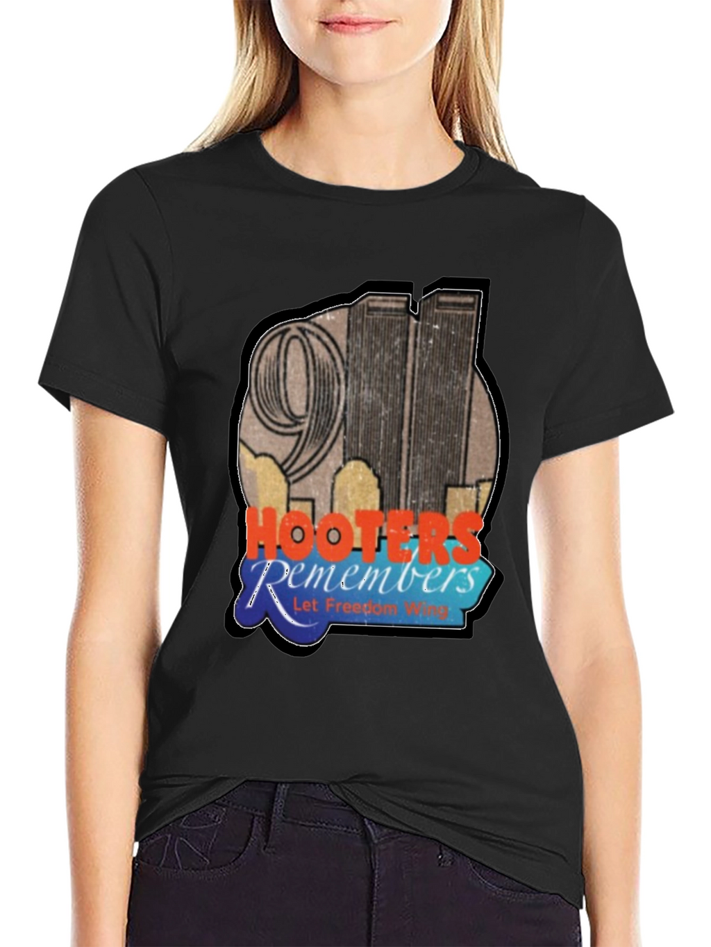Hooters Remembers 9/11 Graphic Tee