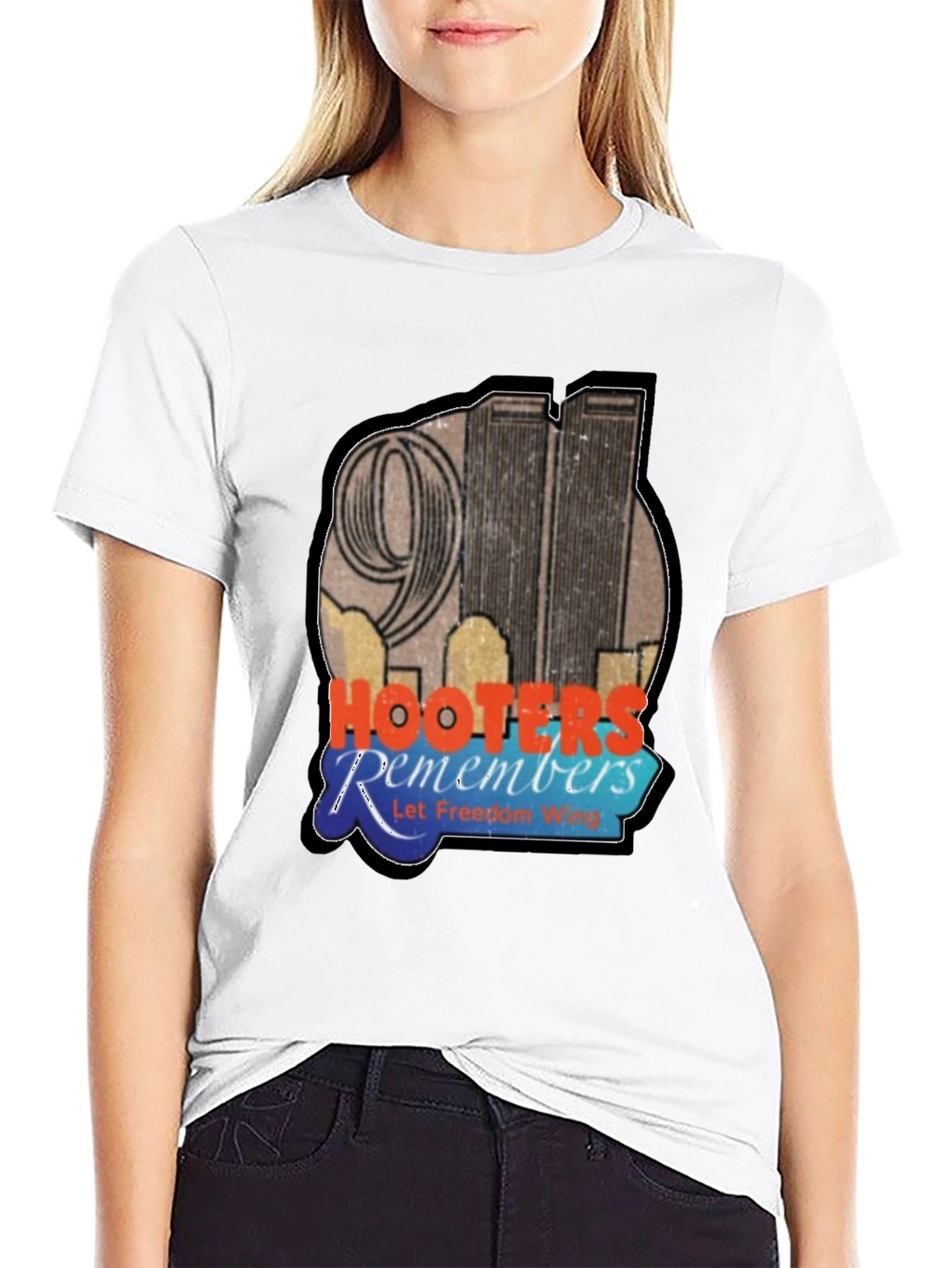 Hooters Remembers 9/11 Graphic Tee