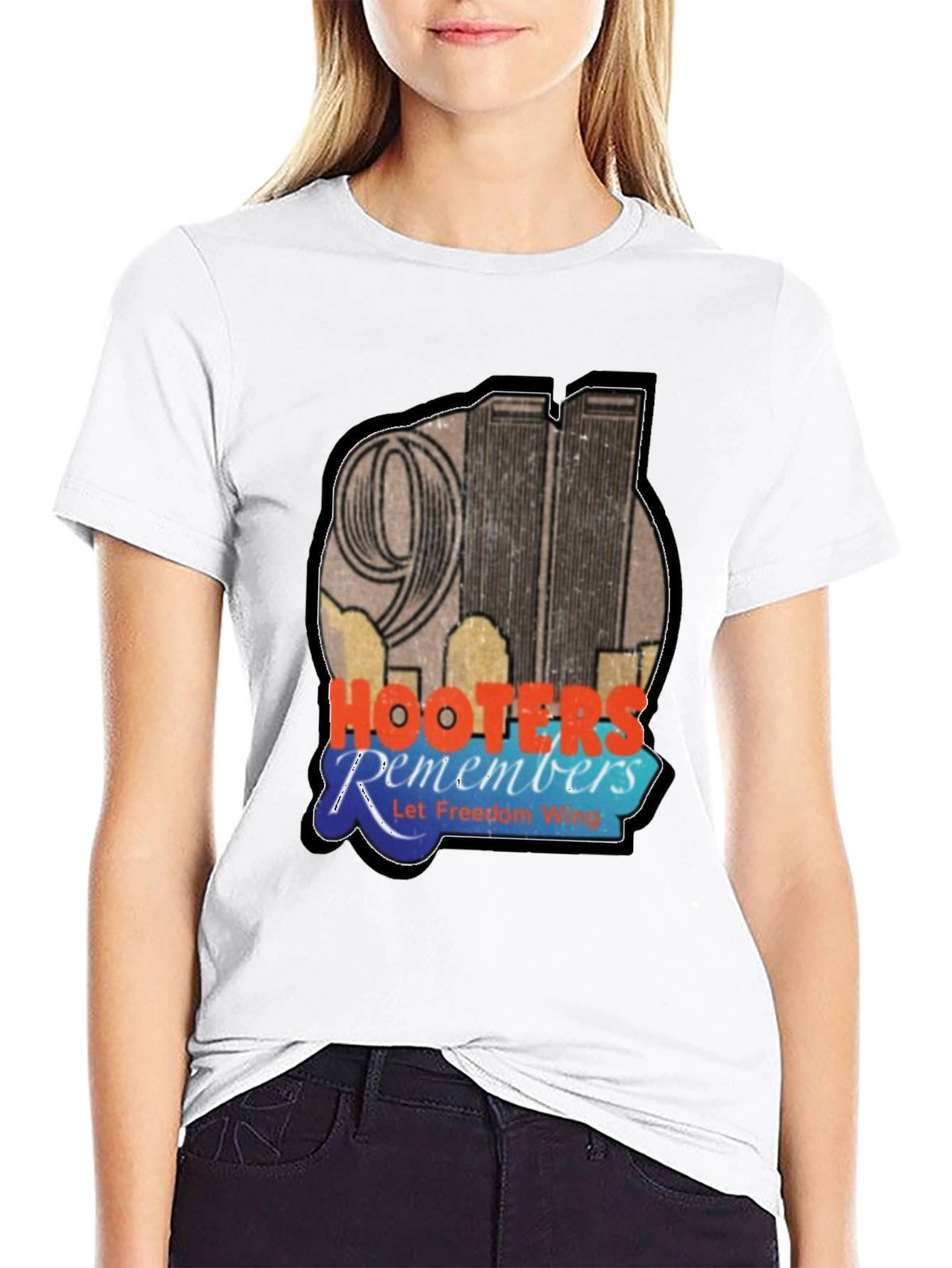 Hooters Remembers 9/11 Graphic Tee