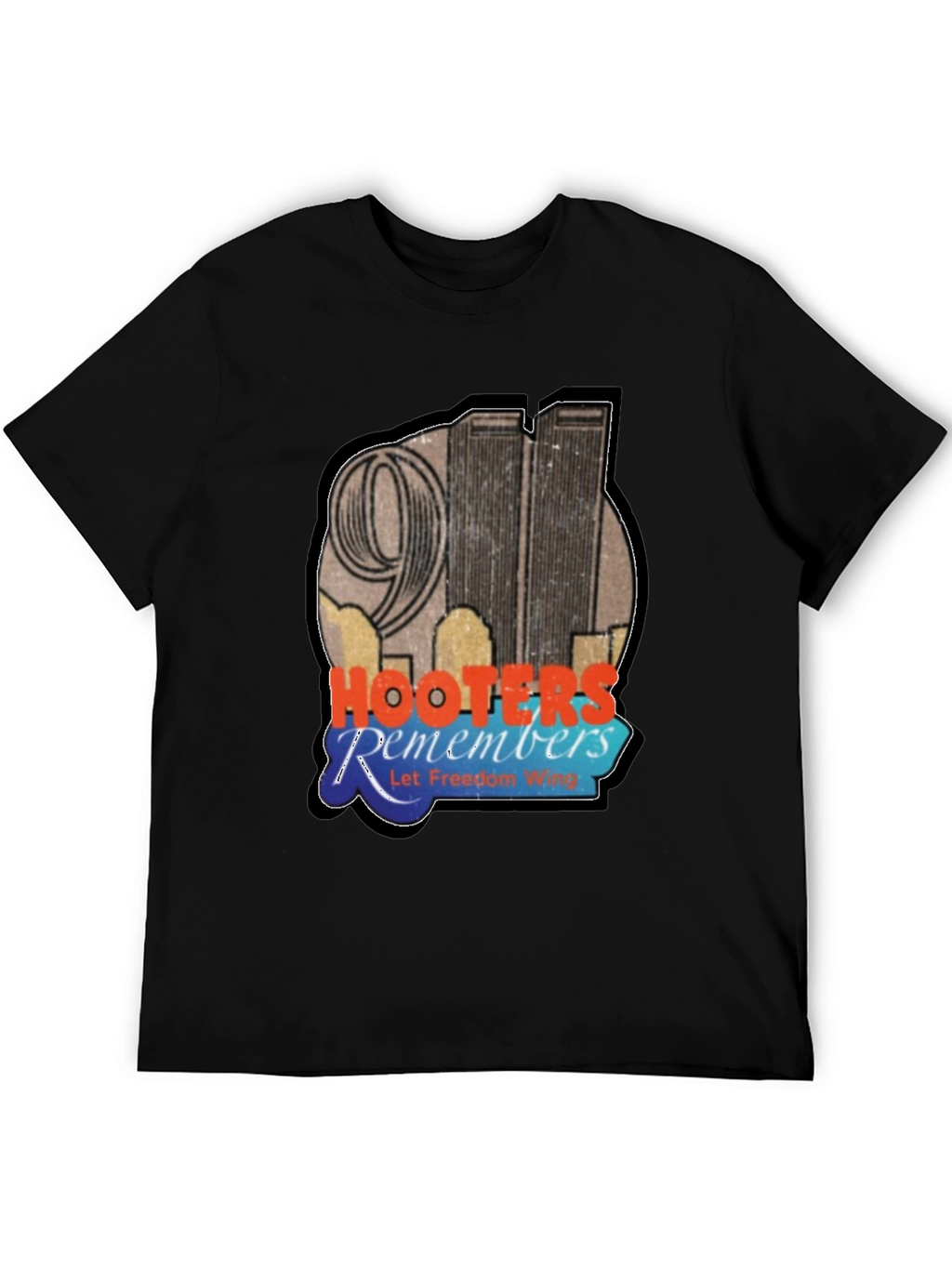 Hooters Remembers 9/11 Graphic Tee