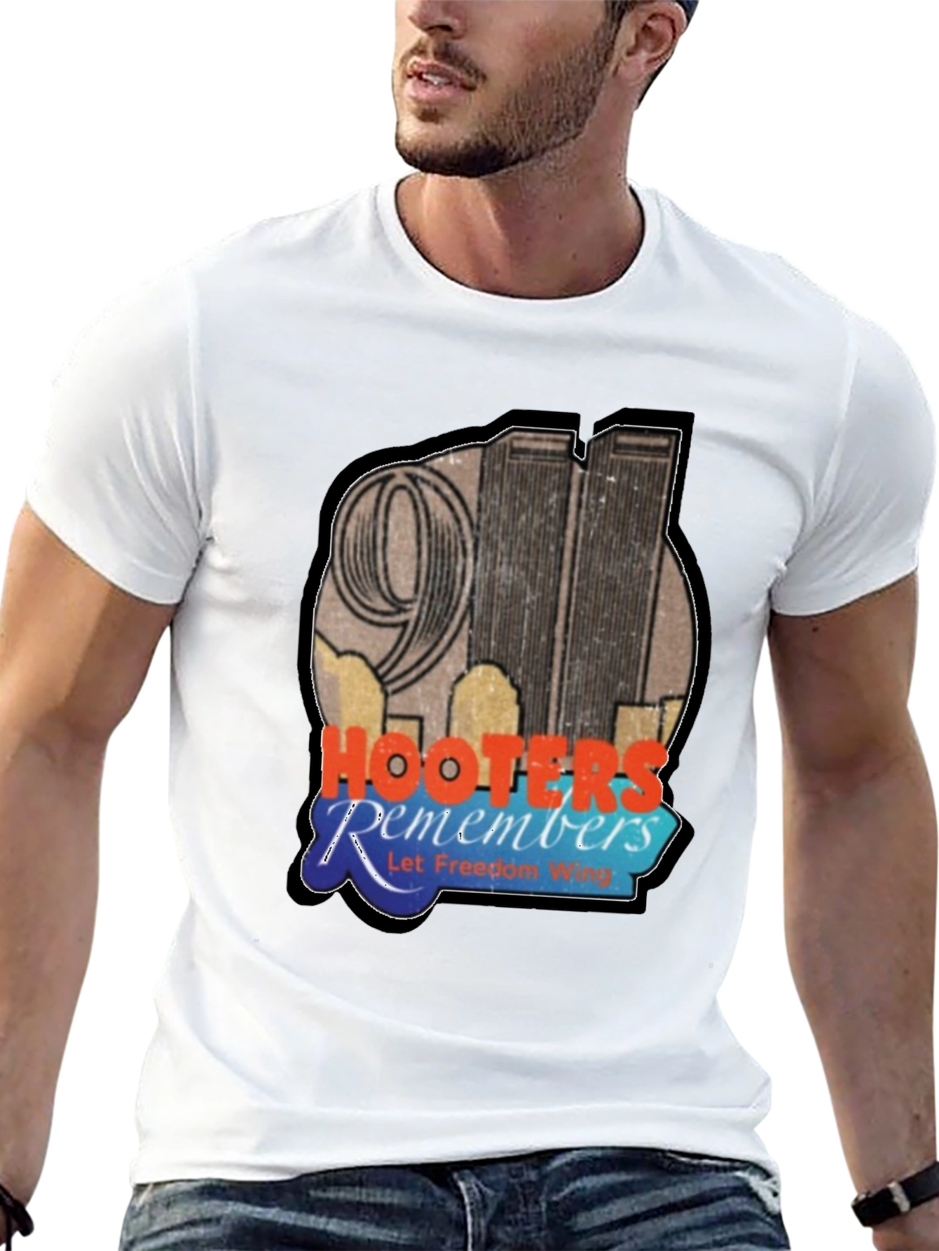 Hooters Remembers 9/11 Graphic Tee