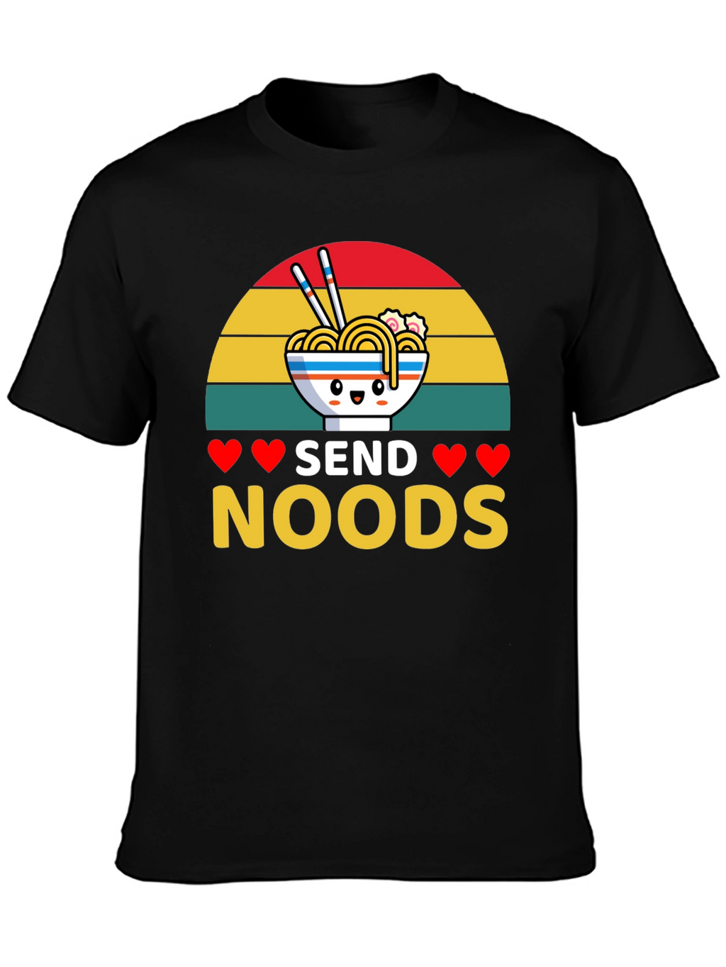 Send Noods Graphic Tee - Ramen Lovers T-Shirt