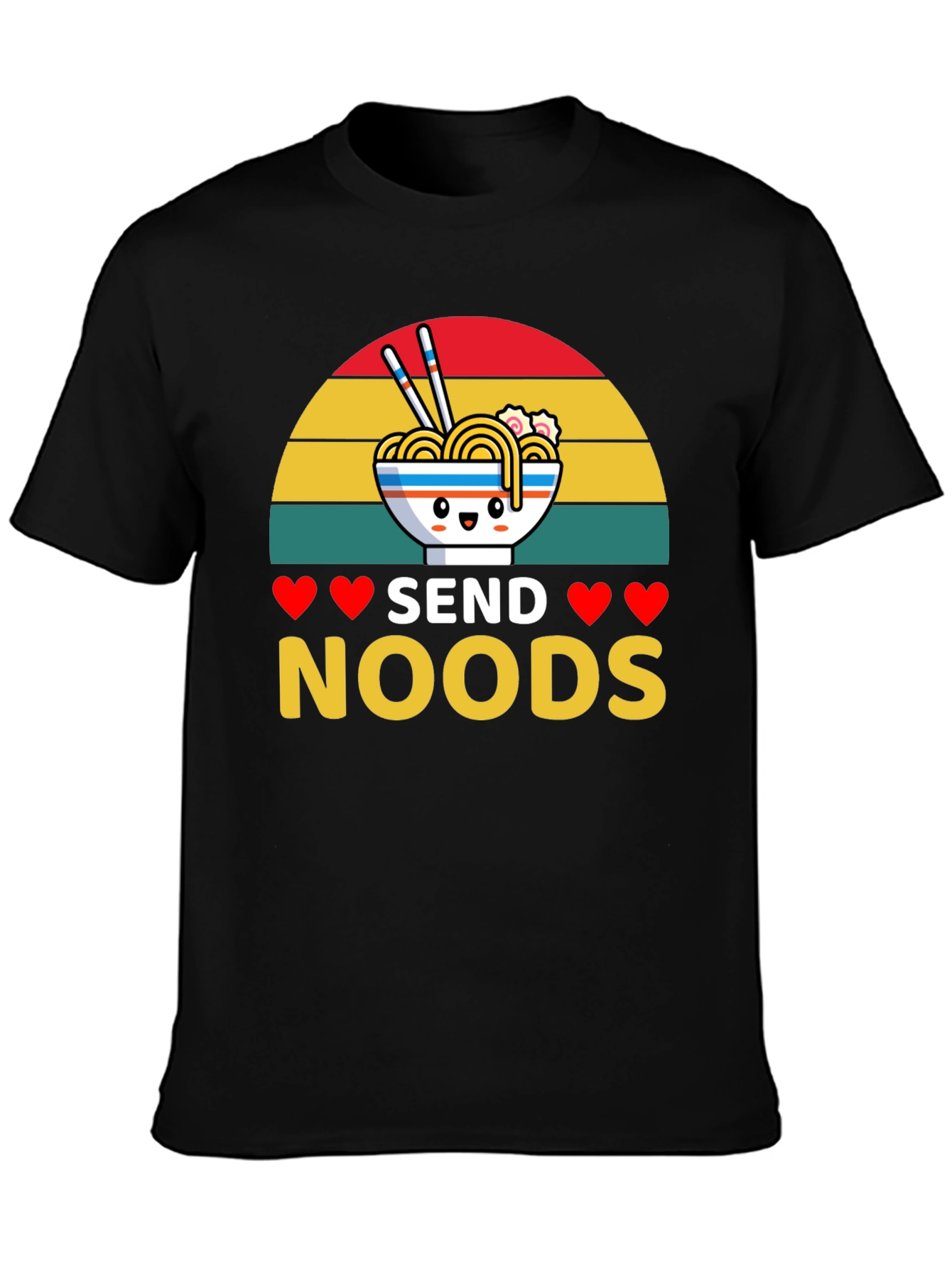 Send Noods Graphic Tee - Ramen Lovers T-Shirt