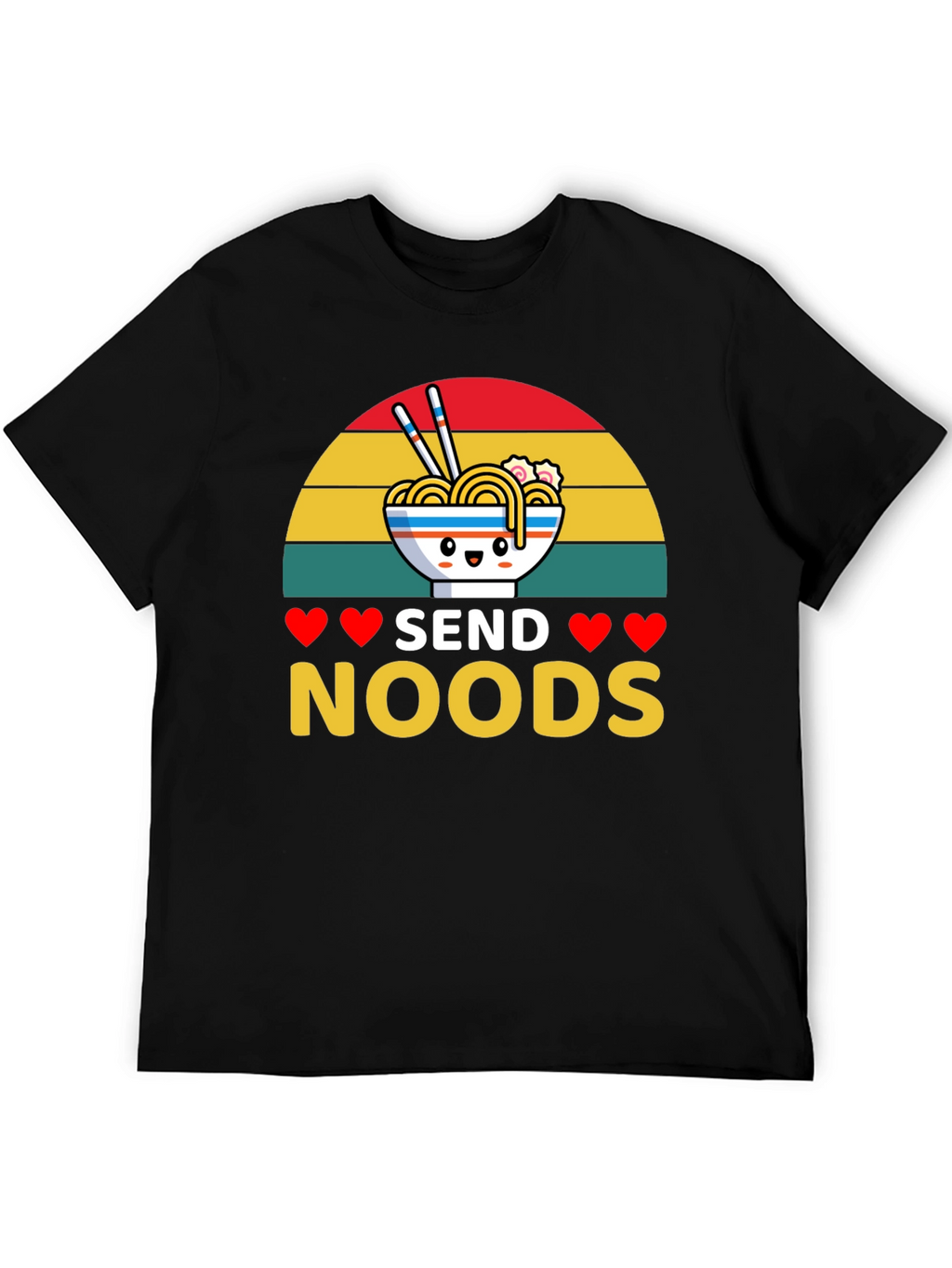 Send Noods Graphic Tee - Ramen Lovers T-Shirt