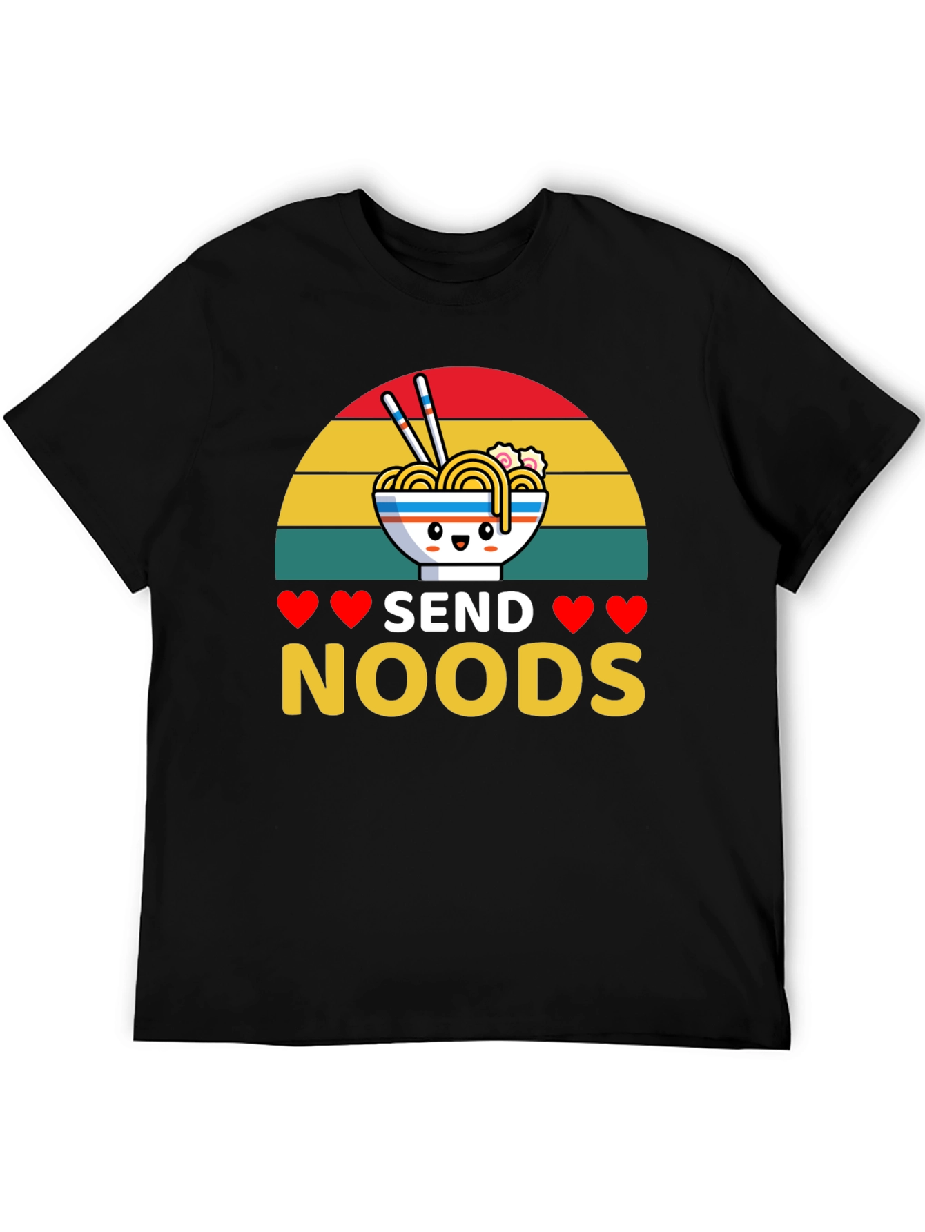 Send Noods Graphic Tee - Ramen Lovers T-Shirt