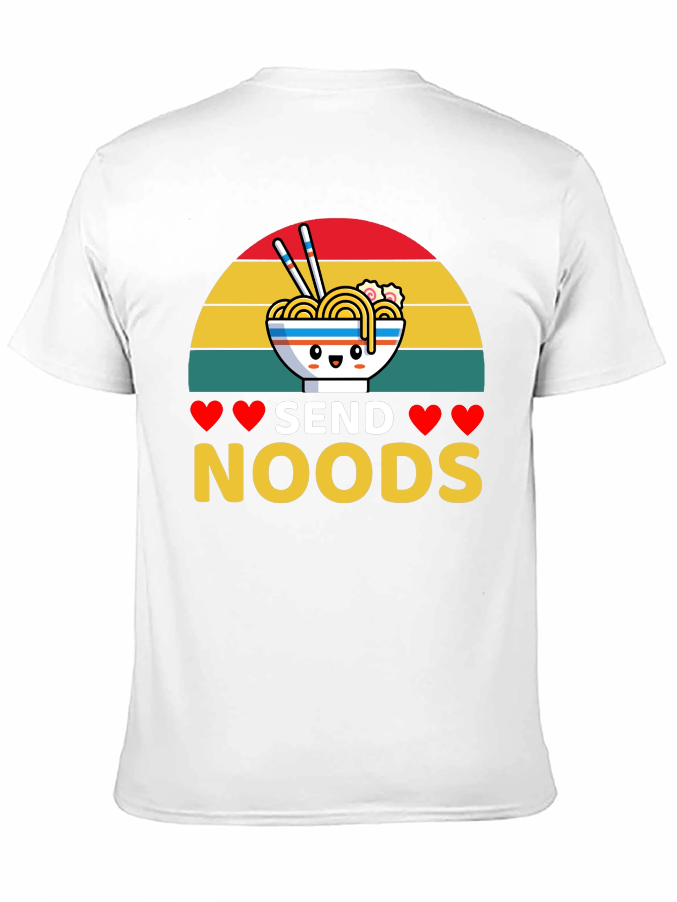 Send Noods Graphic Tee - Ramen Lovers T-Shirt