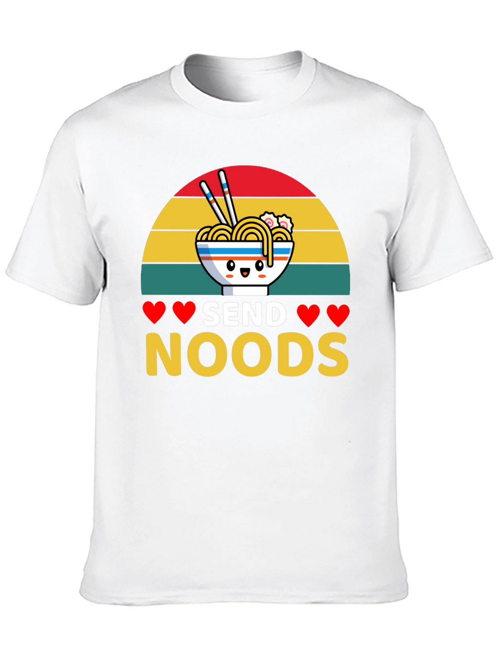 Send Noods Graphic Tee - Ramen Lovers T-Shirt