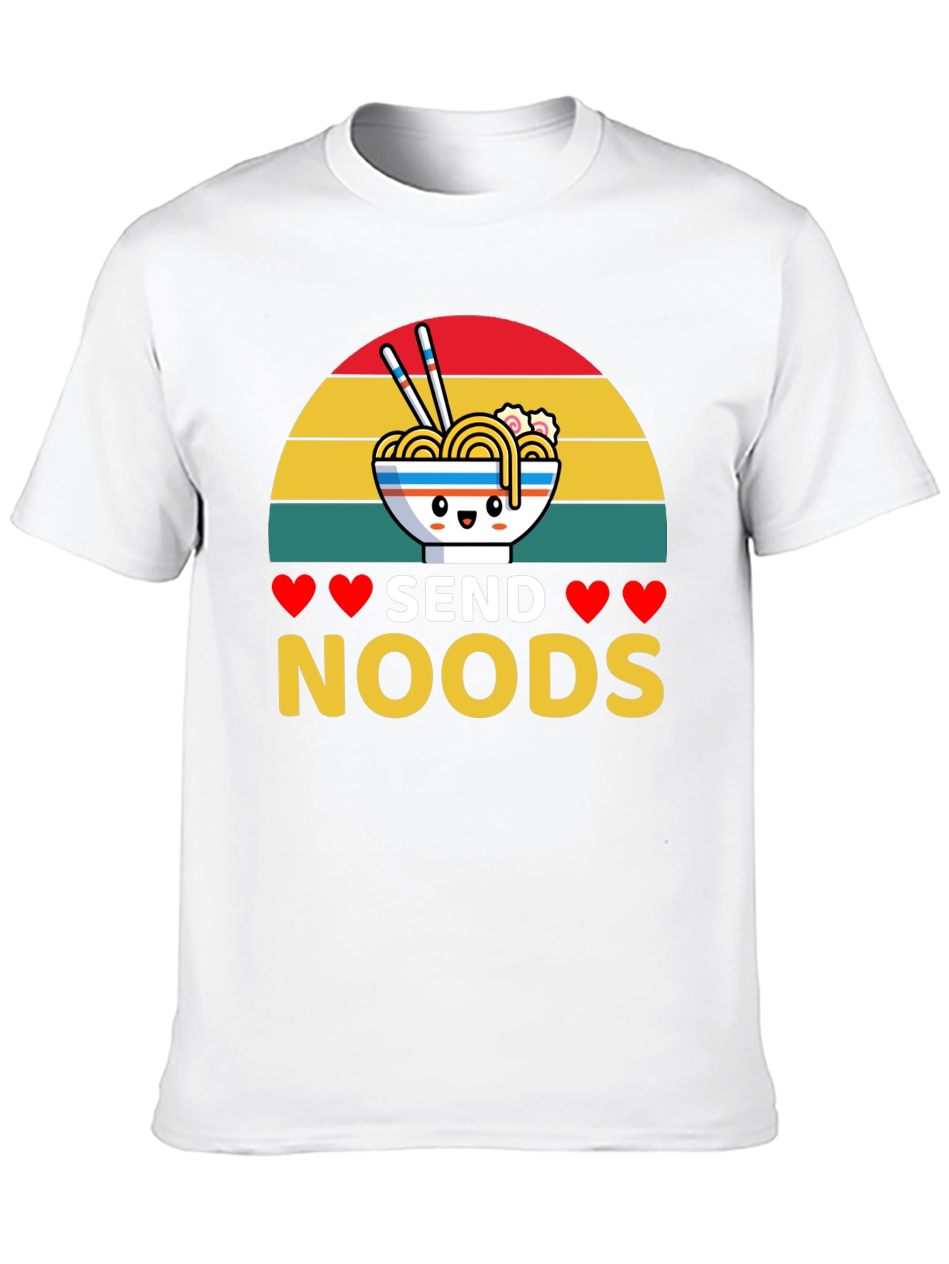 Send Noods Graphic Tee - Ramen Lovers T-Shirt
