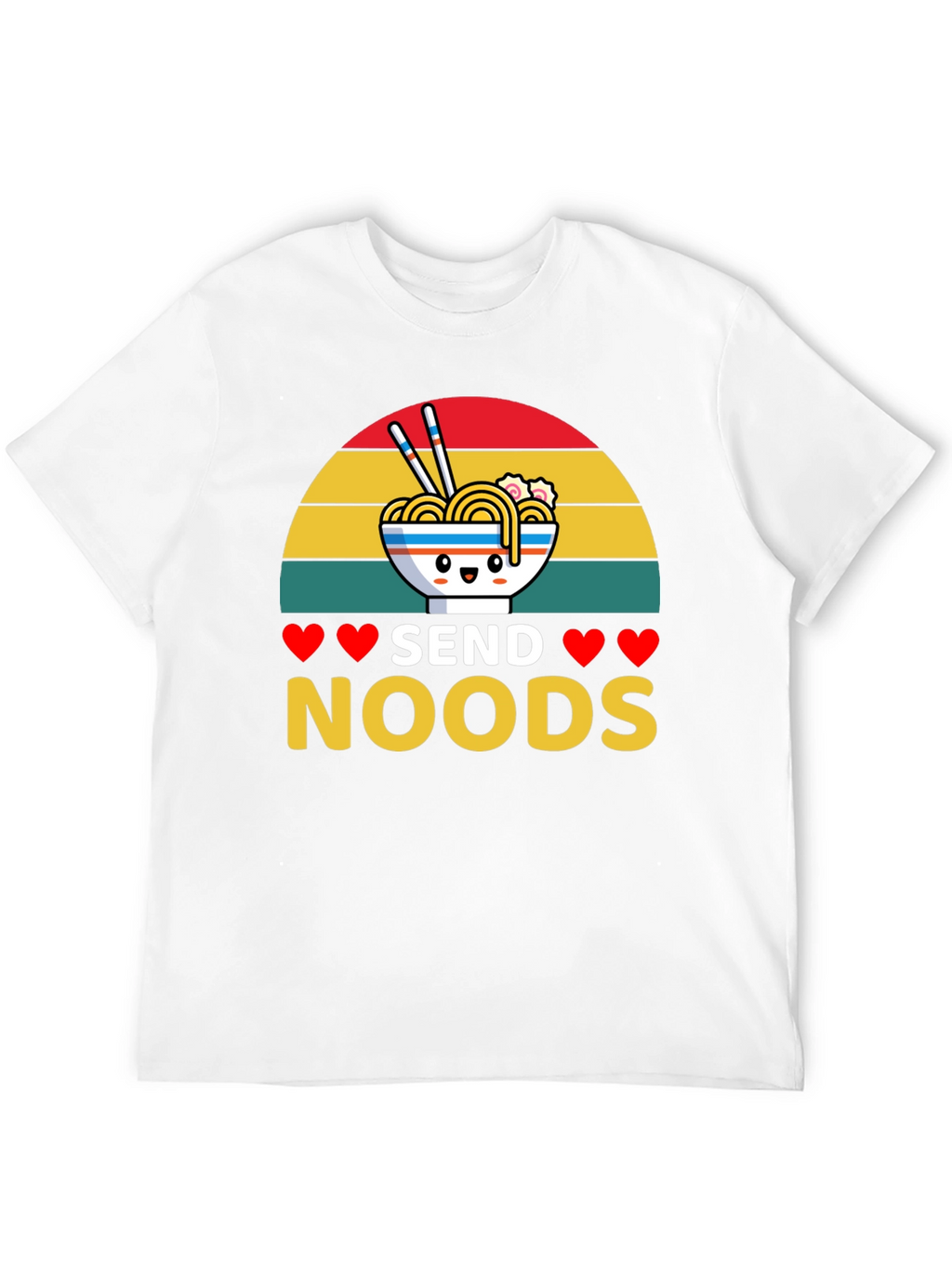 Send Noods Graphic Tee - Ramen Lovers T-Shirt