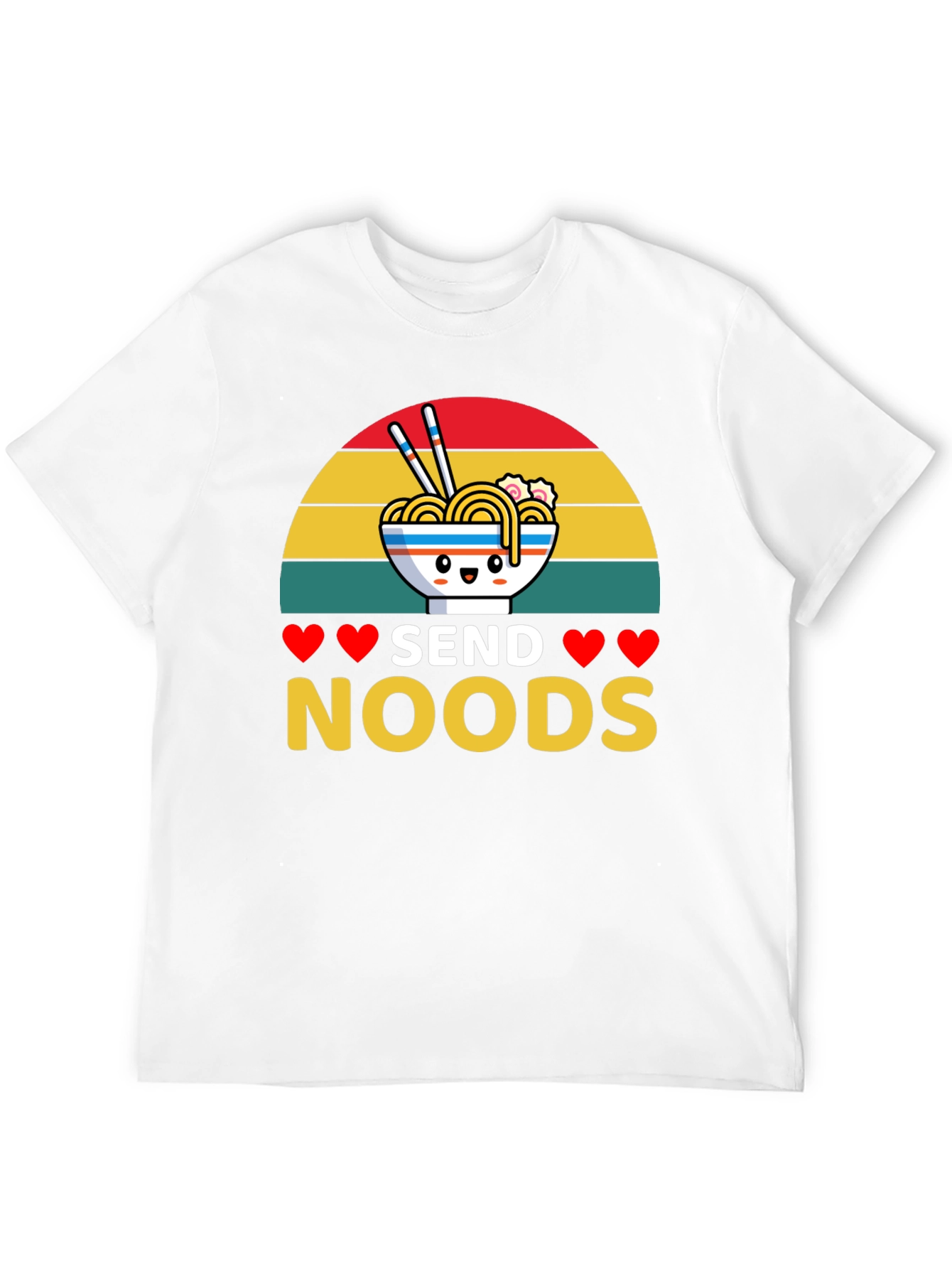 Send Noods Graphic Tee - Ramen Lovers T-Shirt