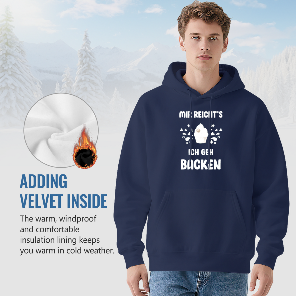 Artistic Graphic Hoodie - Premium Quality Sweatshirt #0554