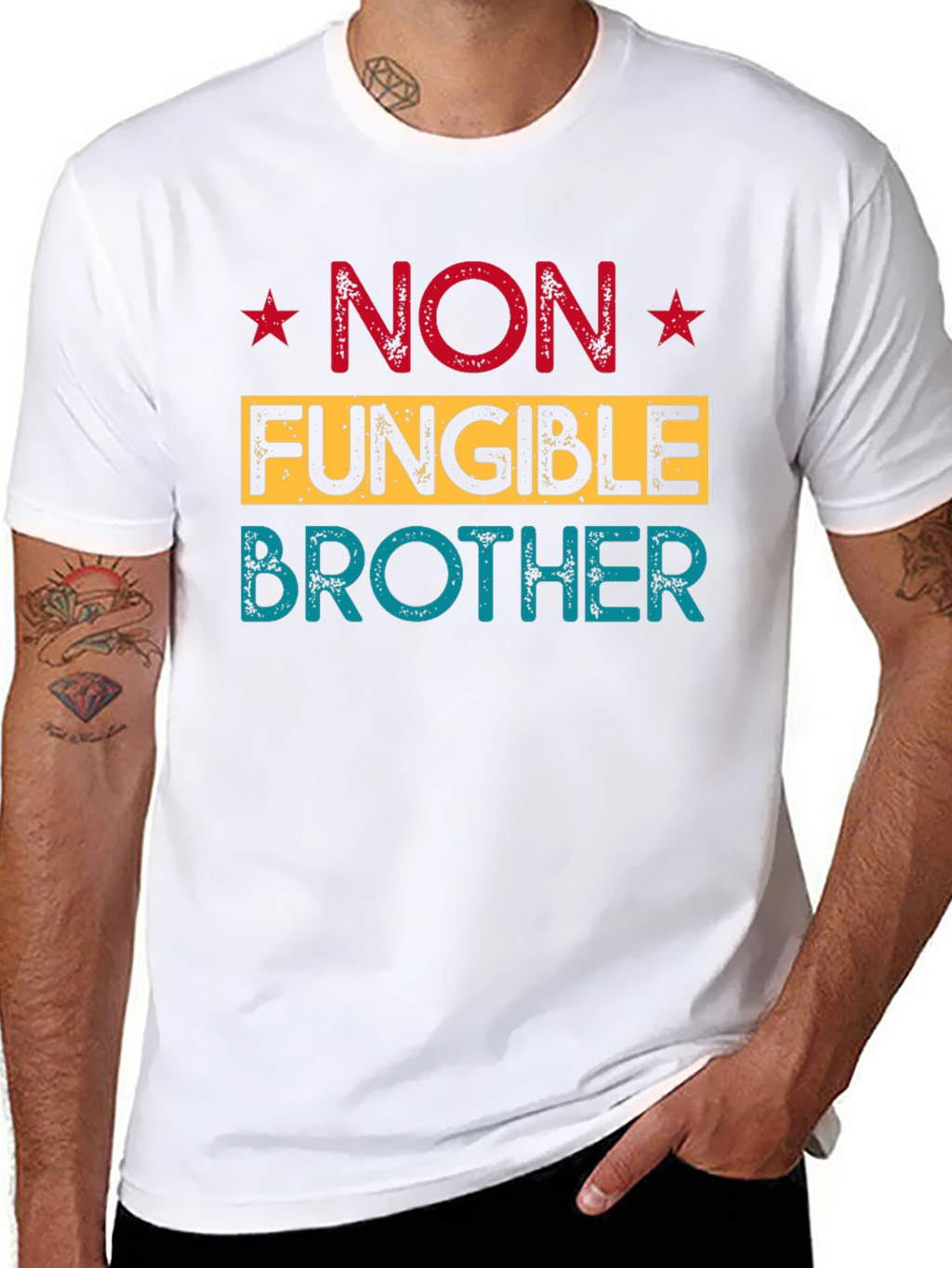 Non Fungible Brother Graphic Tee