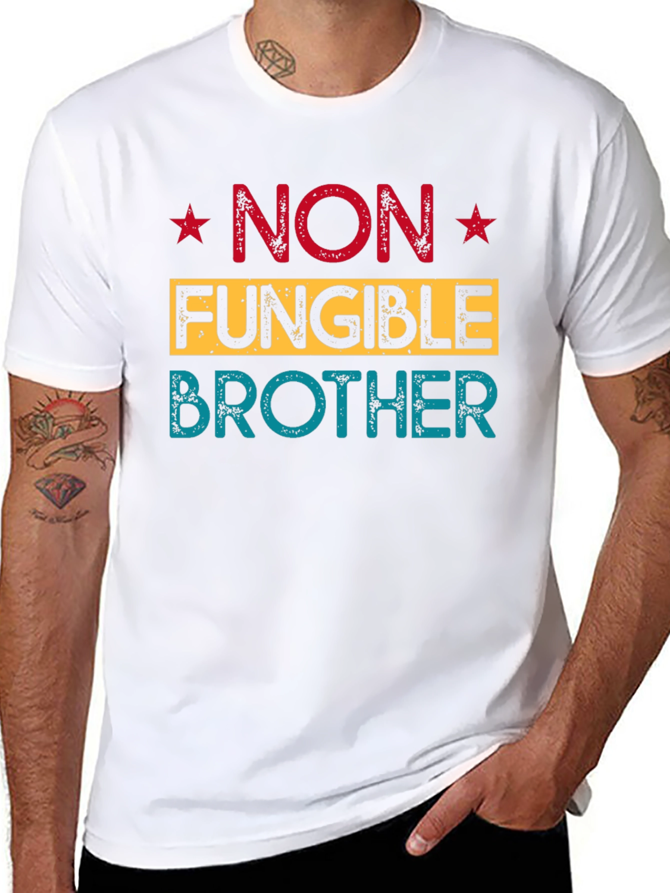 Non Fungible Brother Graphic Tee