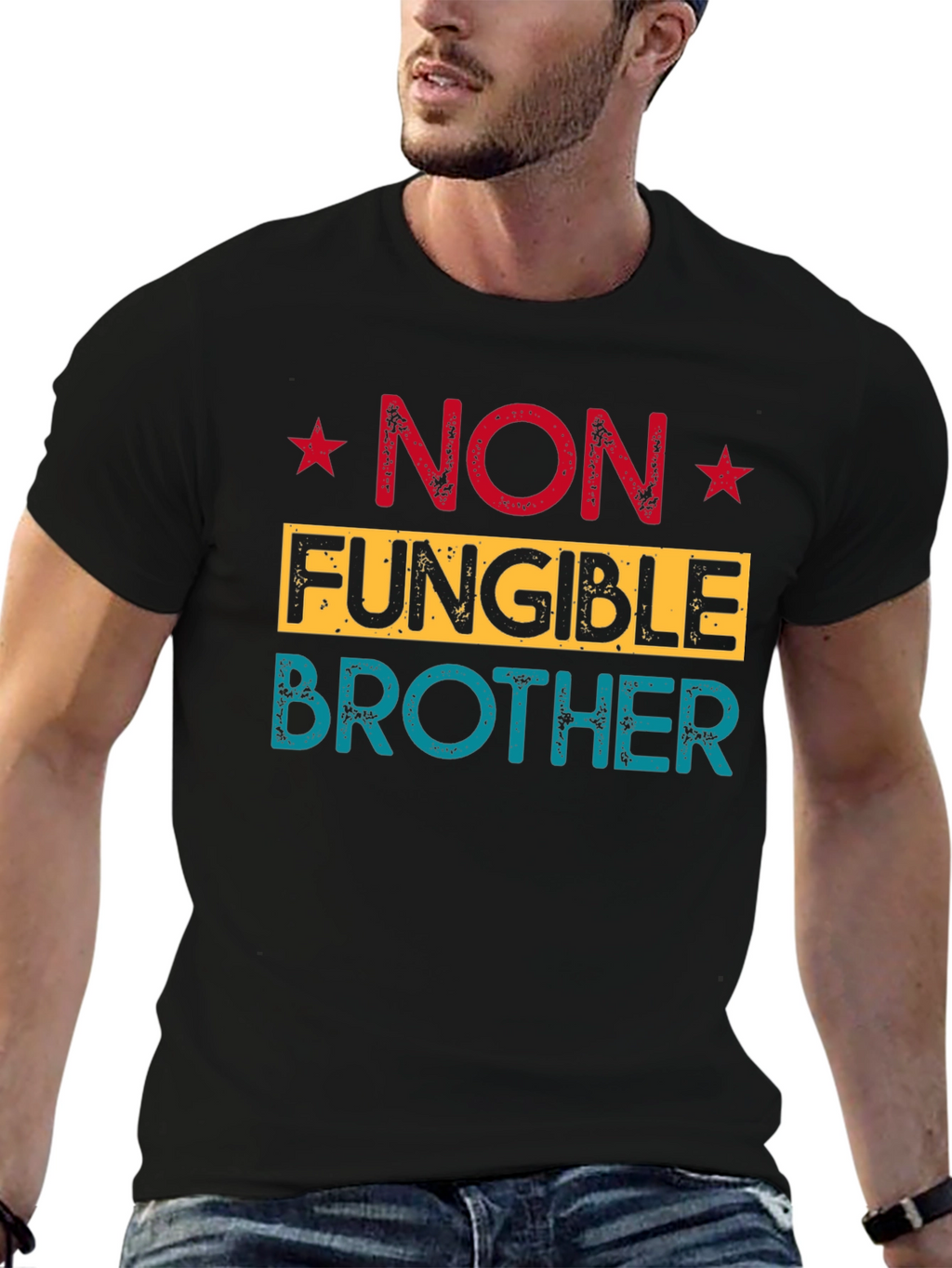 Non Fungible Brother Graphic Tee