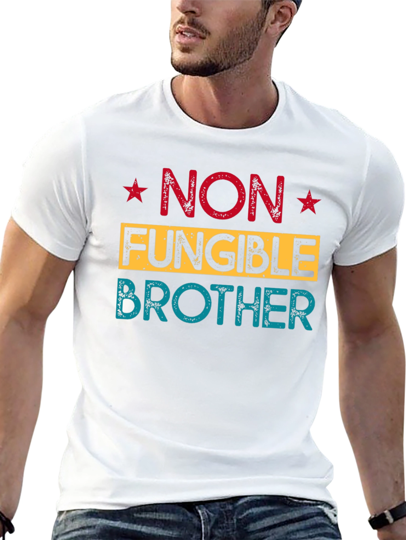 Non Fungible Brother Graphic Tee