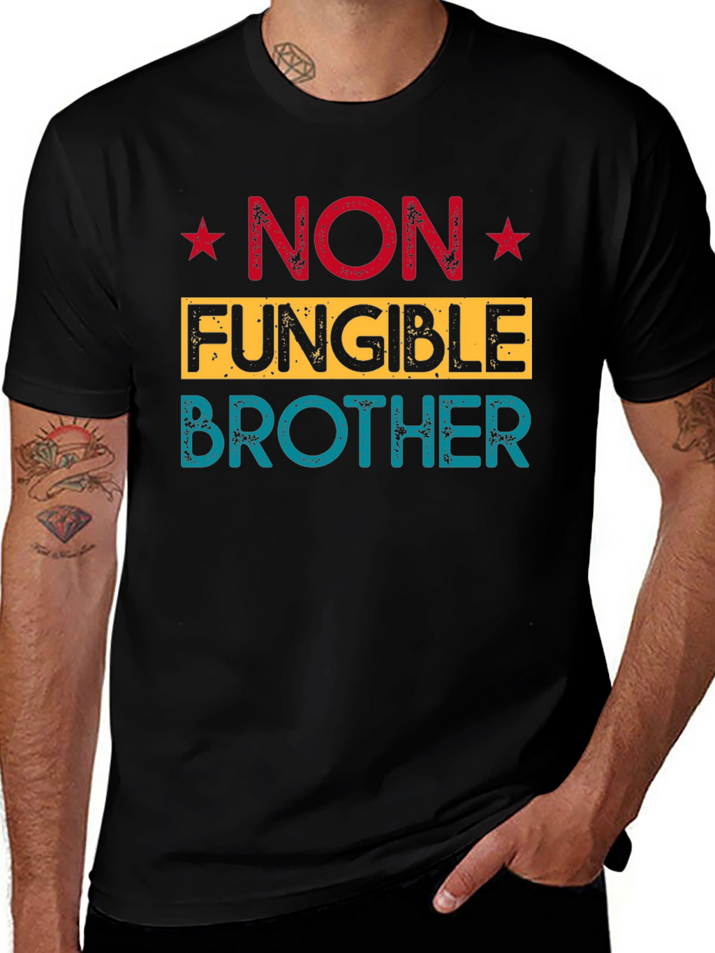 Non Fungible Brother Graphic Tee