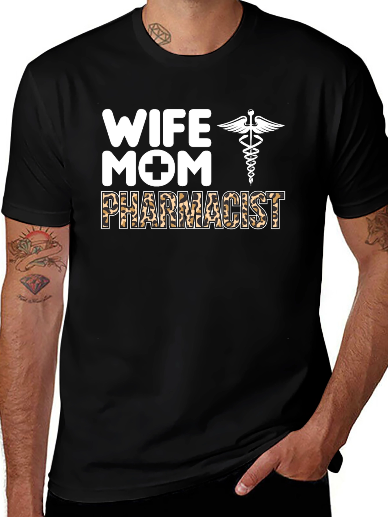 Wife Mom Pharmacist T-Shirt